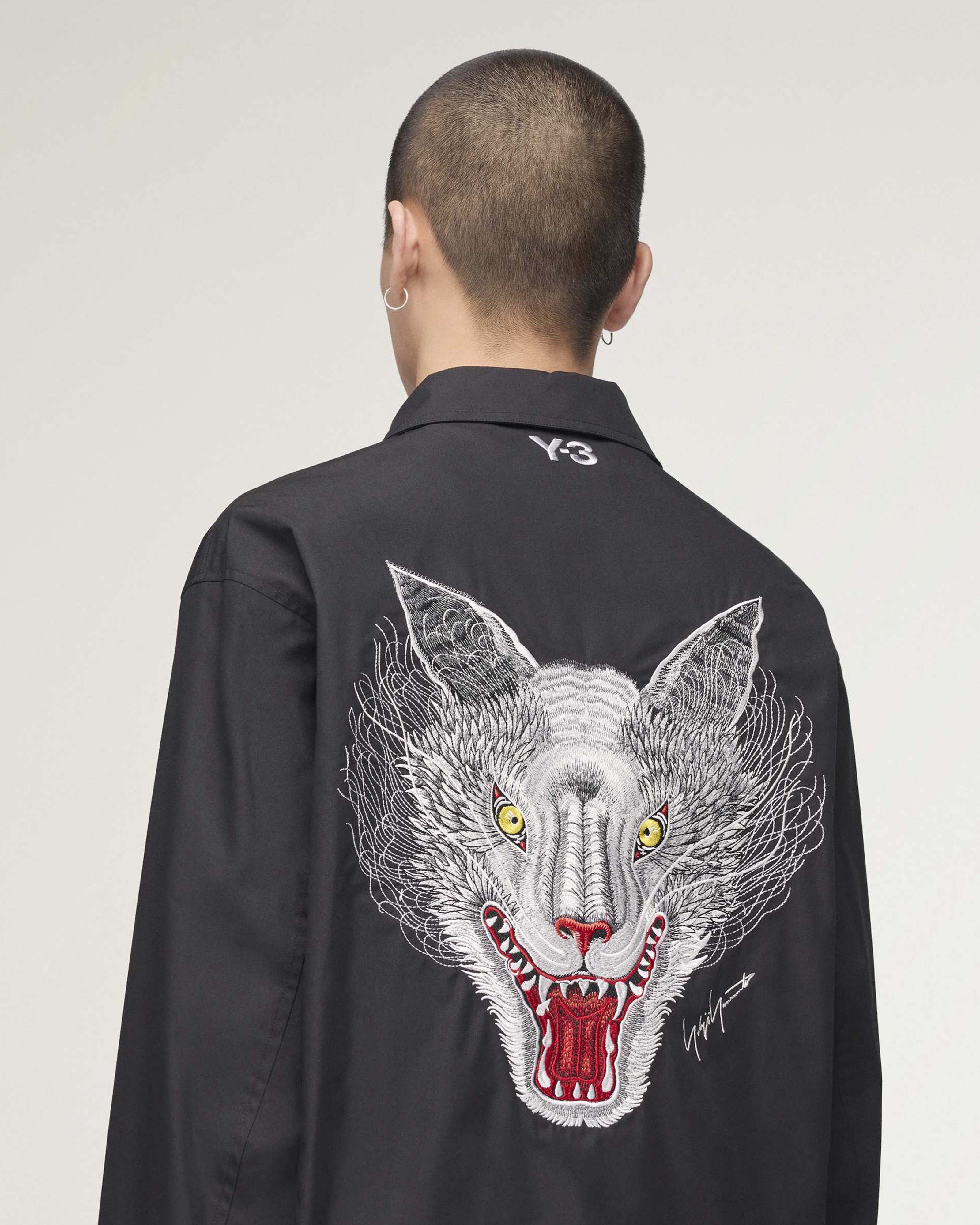 Y-3 Wolf Jacket Black