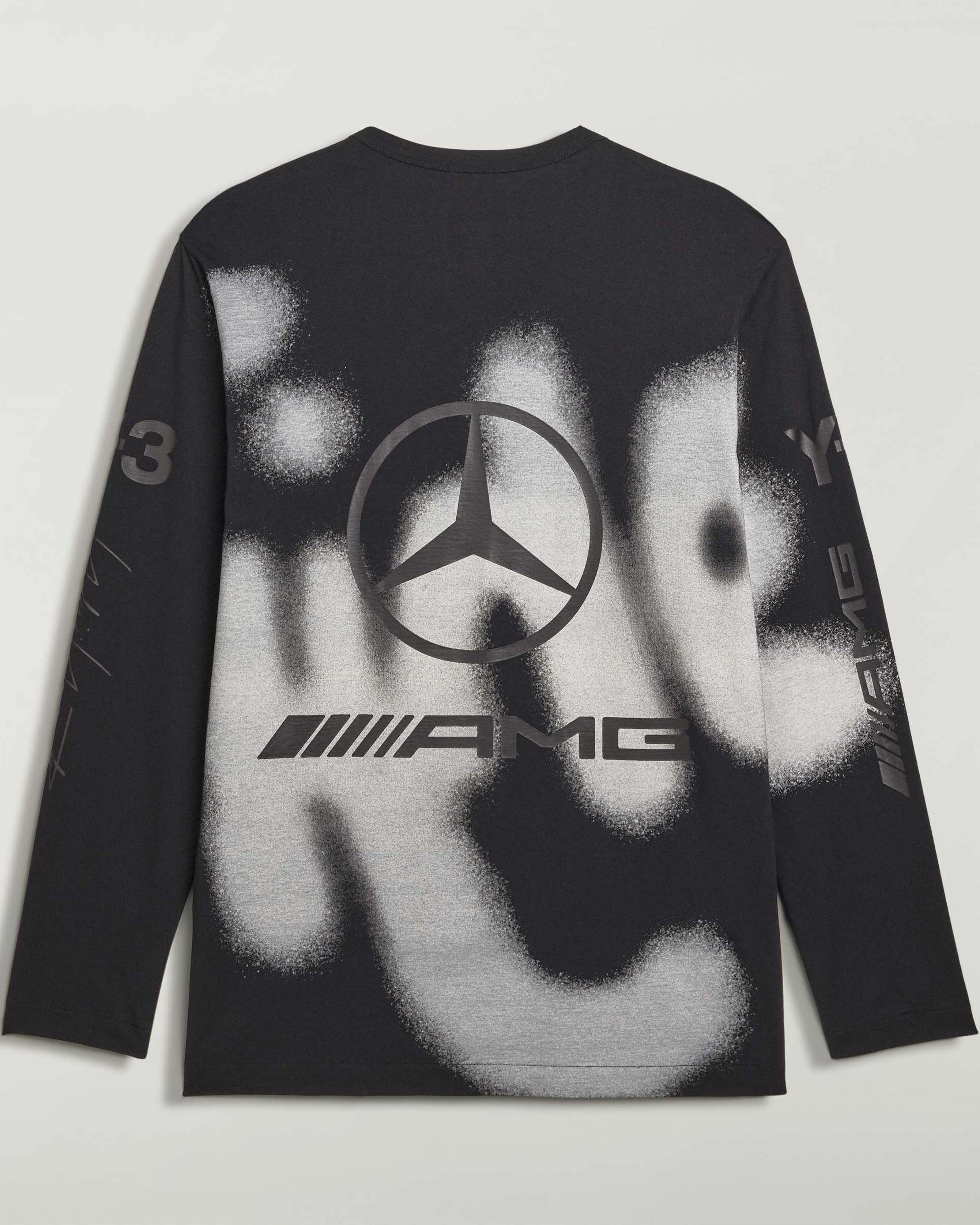 Y-3 Yohji Long-Sleeve T-shirt - Black (2026) | Mercedes-AMG