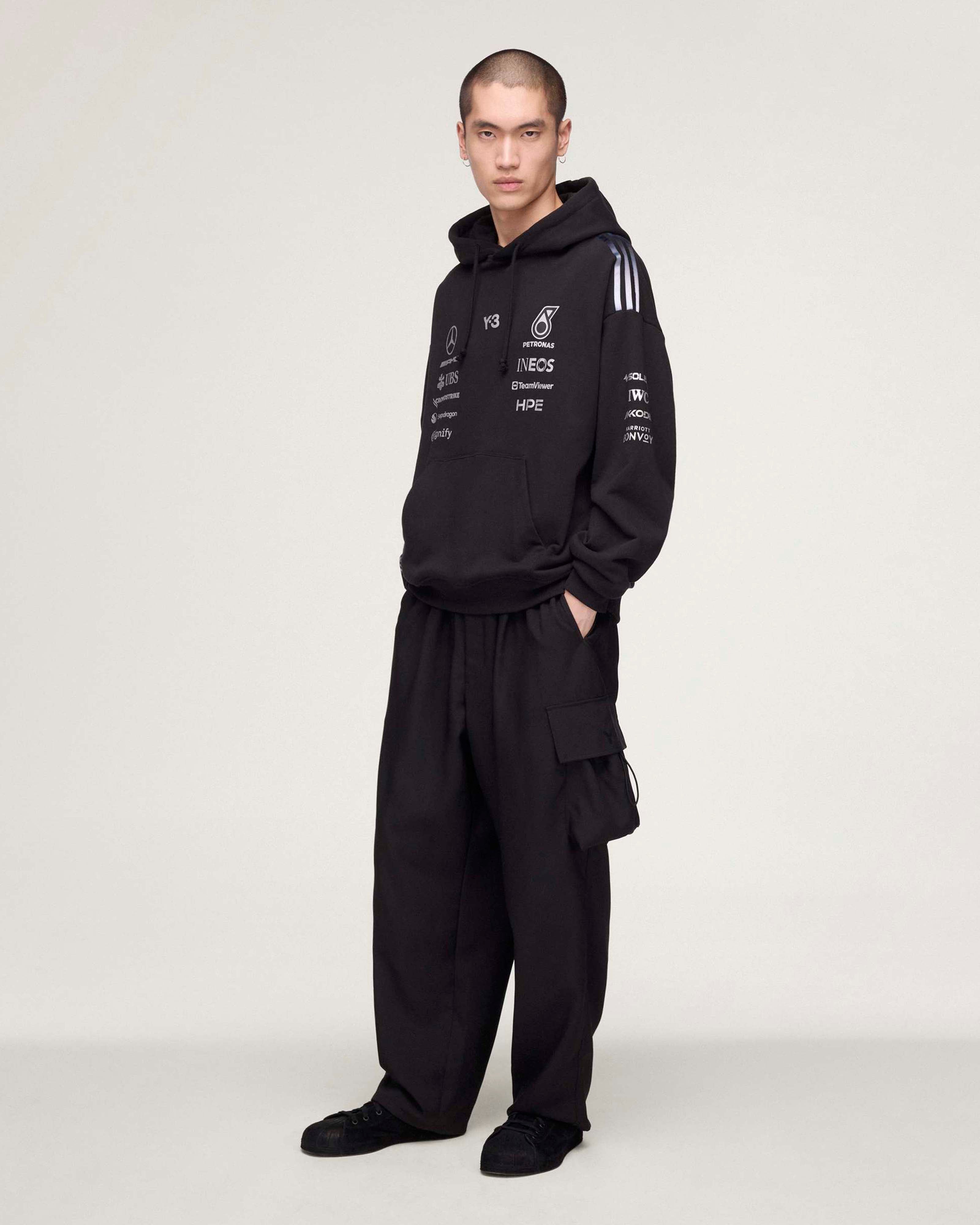 Mercedes-AMG PETRONAS F1 Team Y-3 Team Hoody - Black (2026