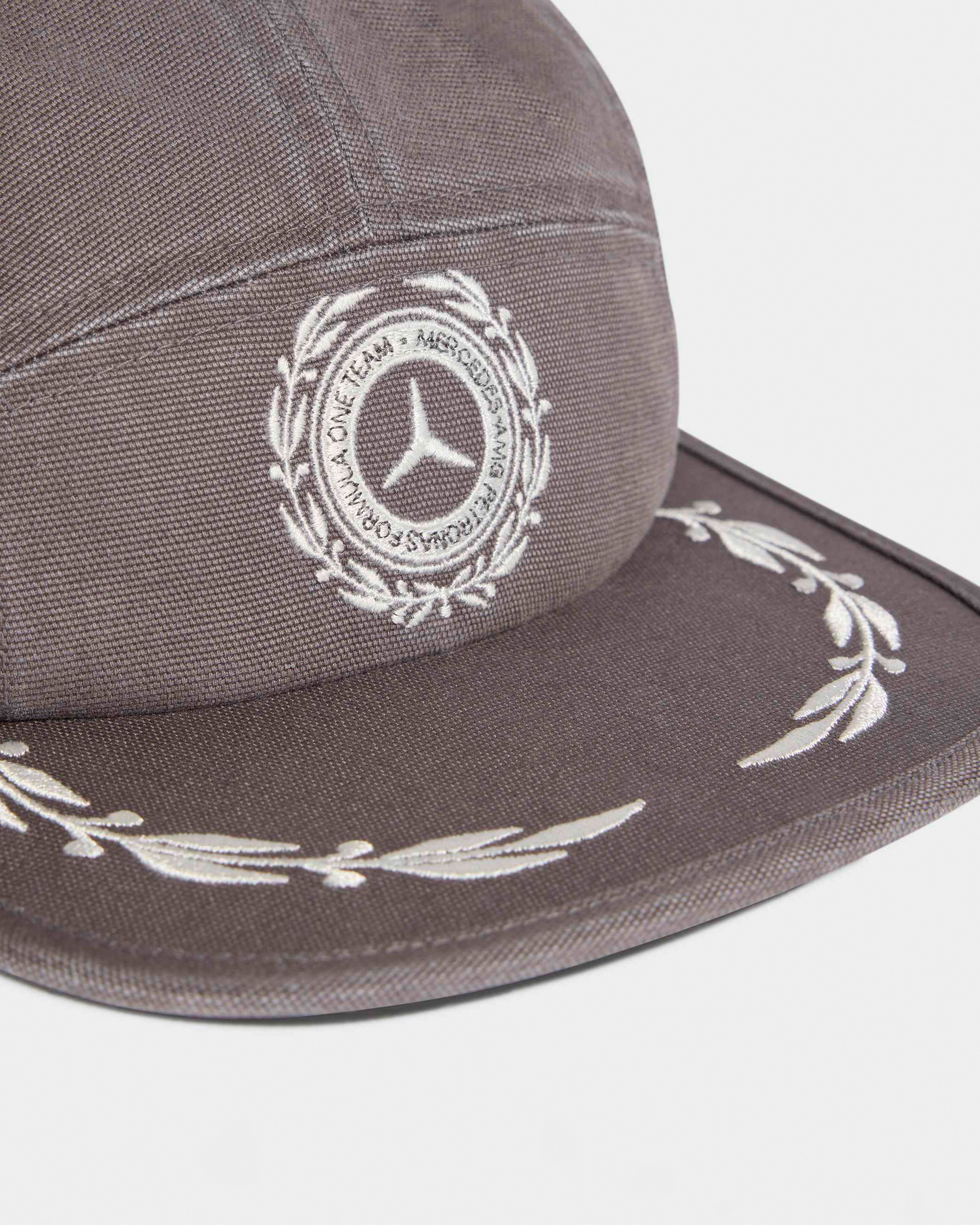 Silver Arrows 5 Panel Cap Grey