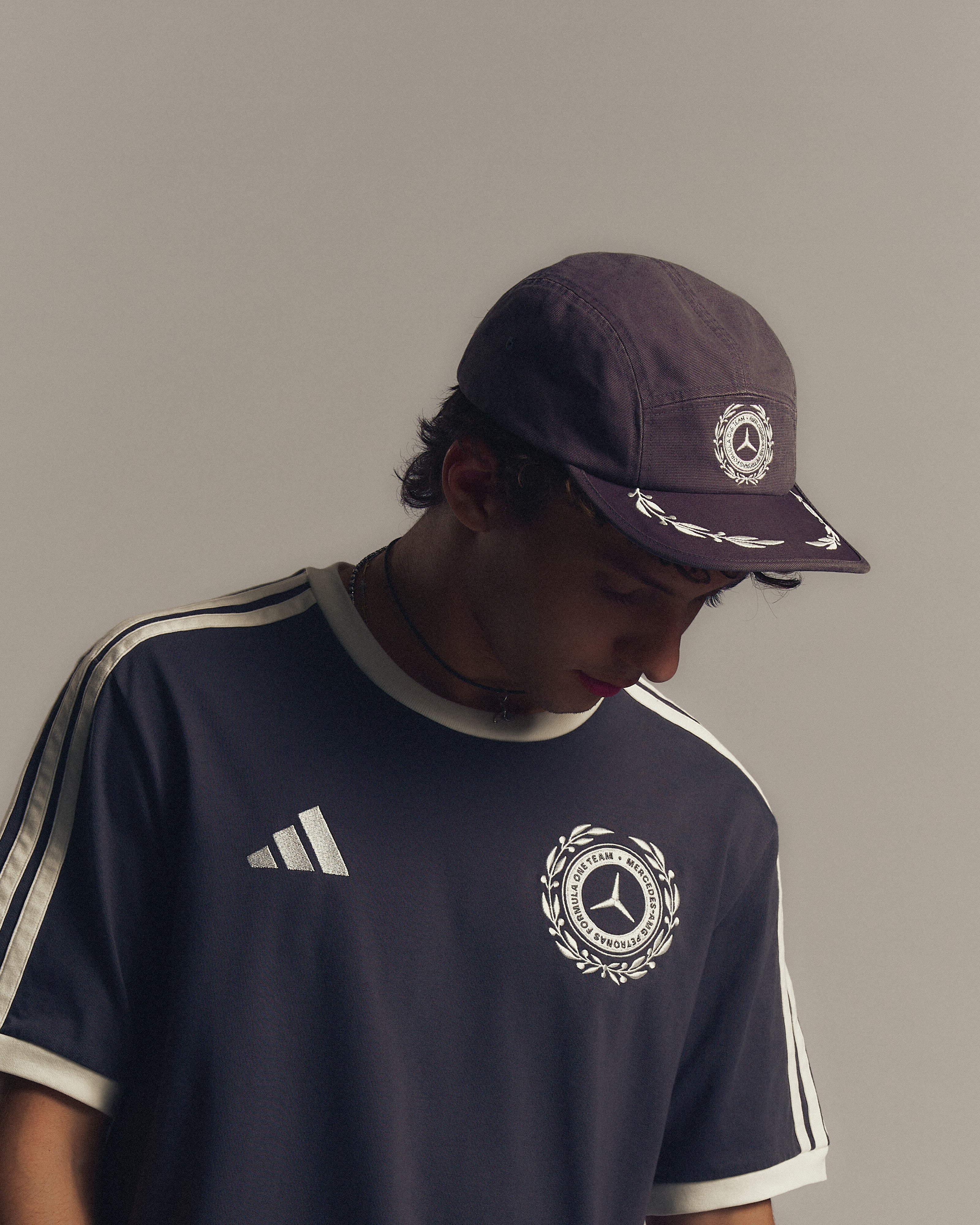 Silver Arrows 5 Panel Cap Grey