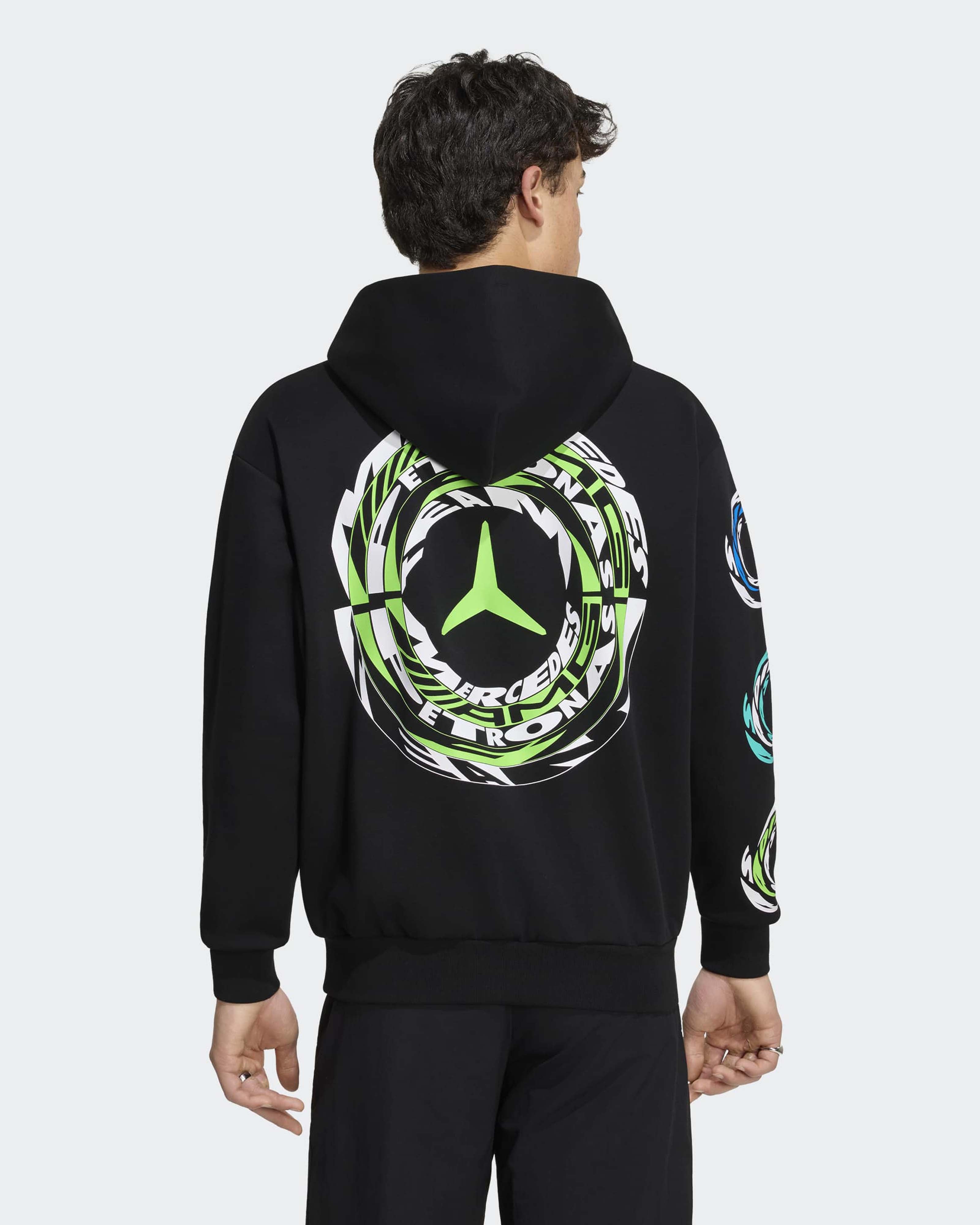 Unisex Lights On Hoody Black