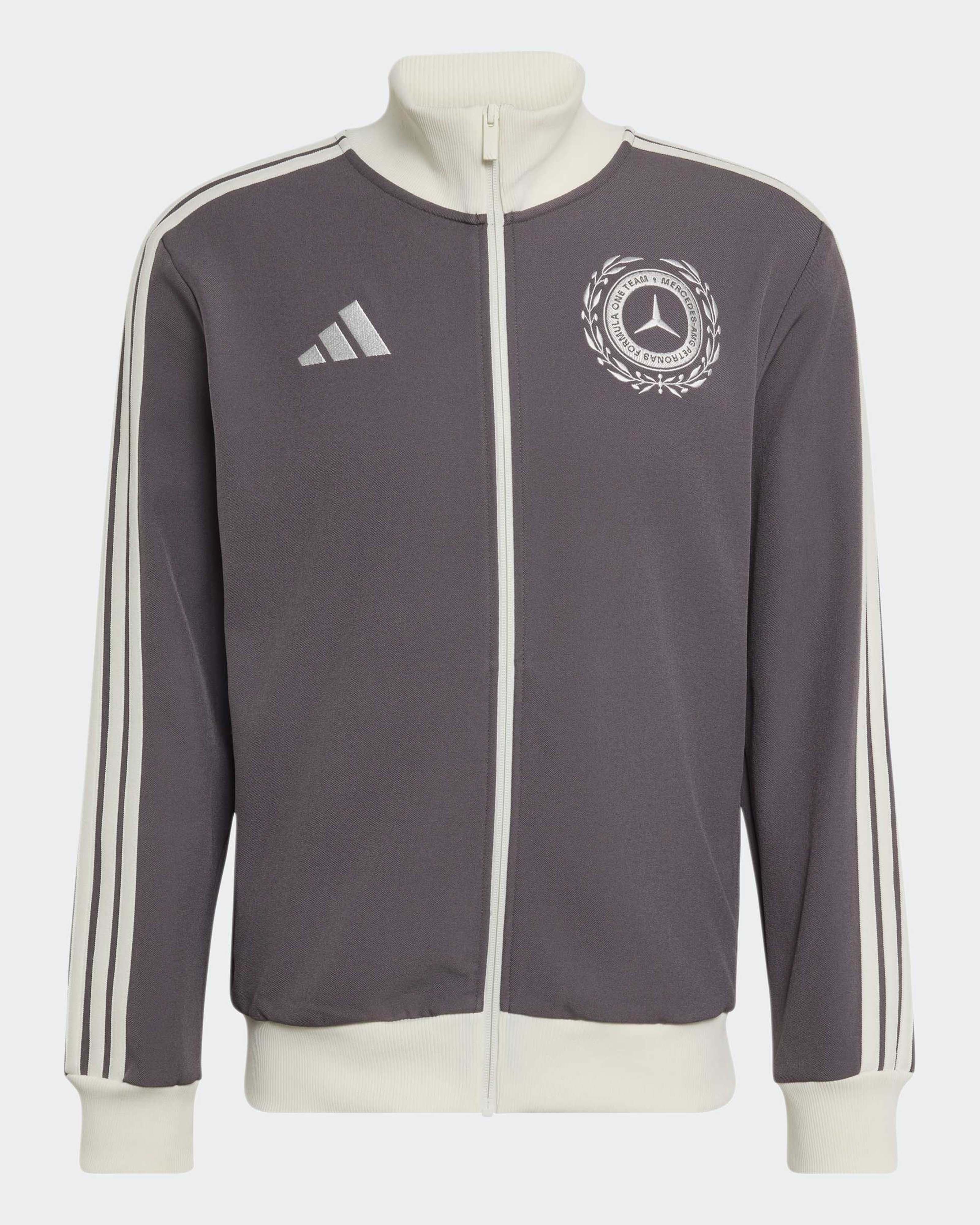 Mens Silver Arrows Icon Track Top Grey