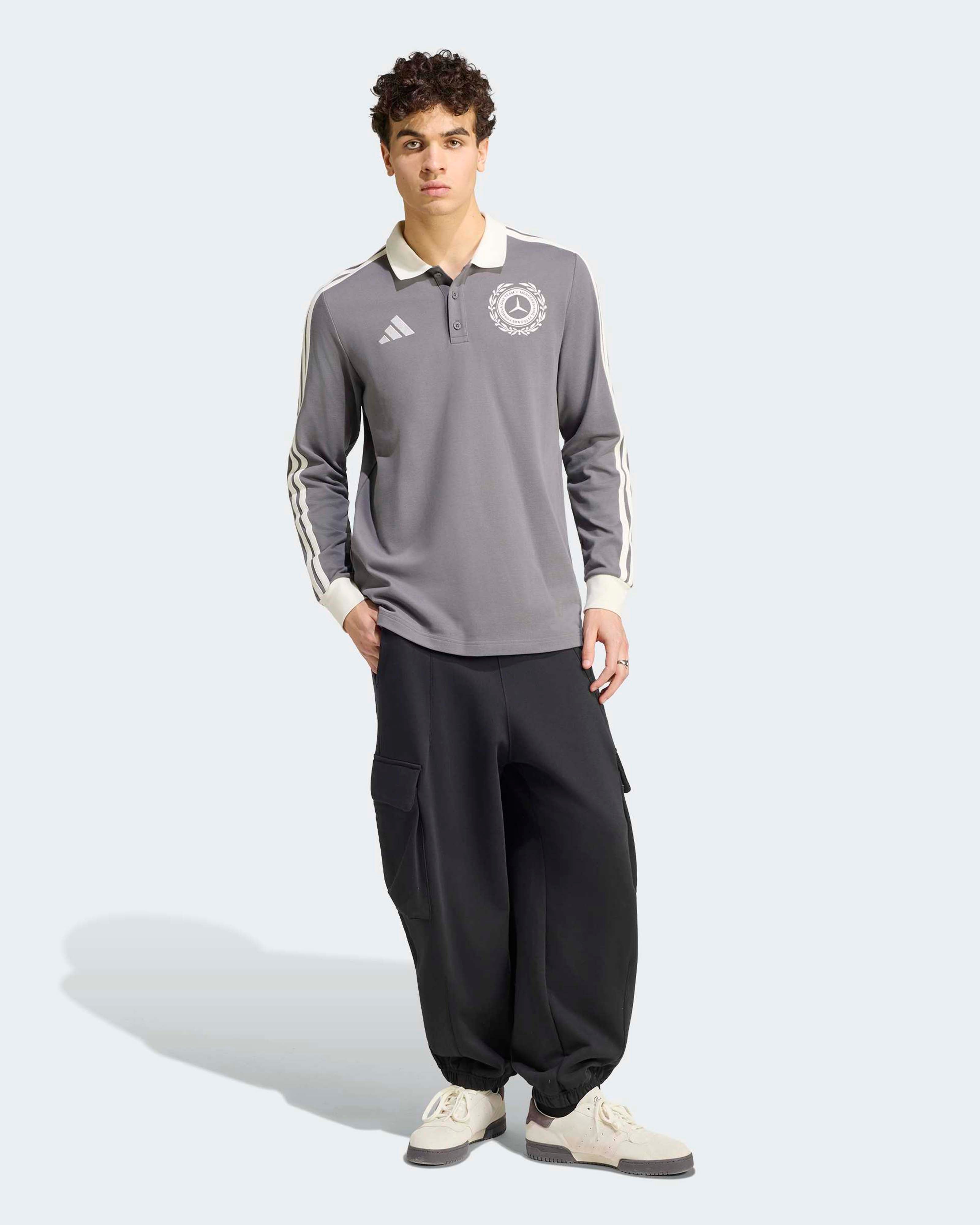 Mens Silver Arrows Icon Polo Grey