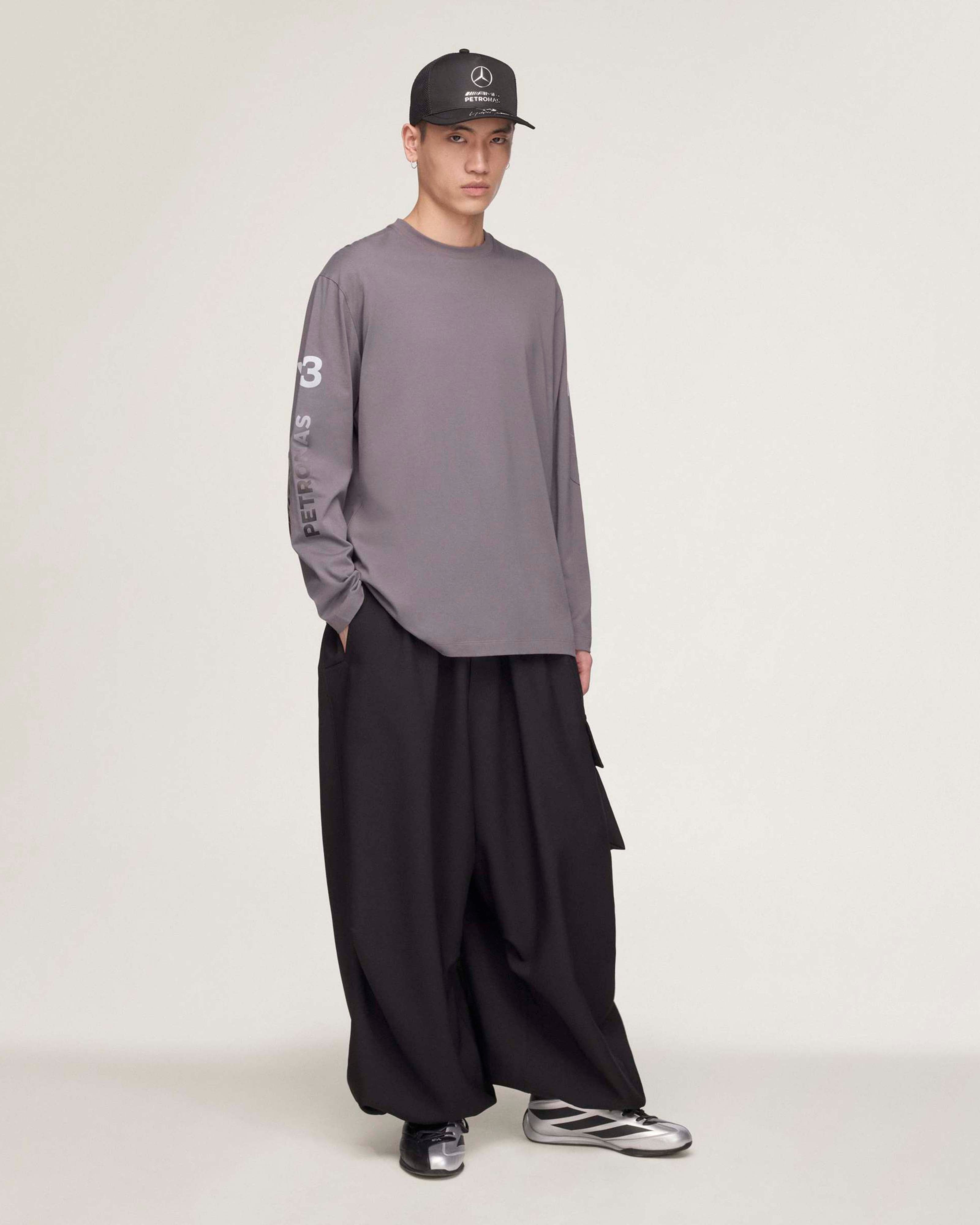 Y-3 Chaos Long-Sleeve T-shirt Grey