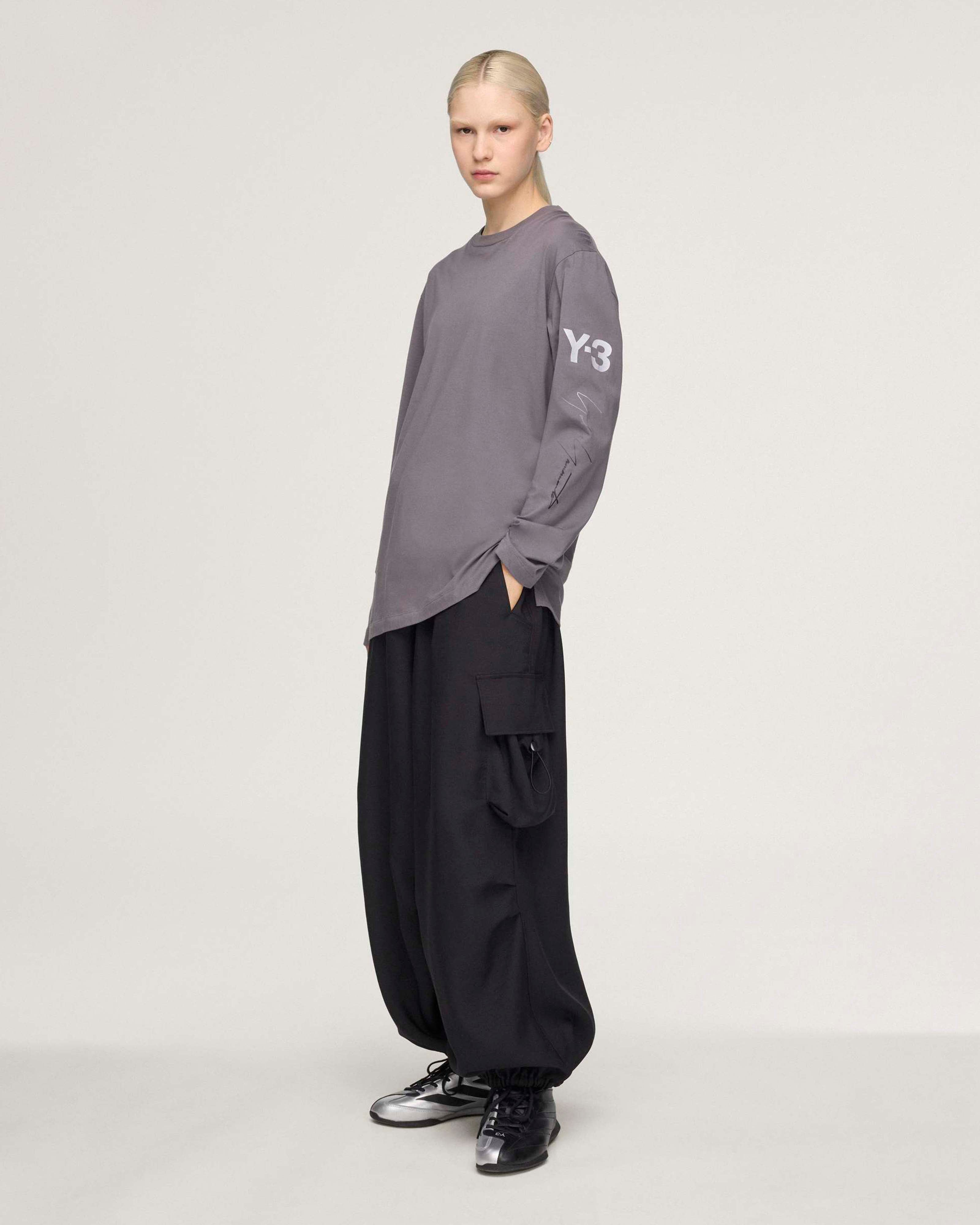 Y-3 Chaos Long-Sleeve T-shirt Grey
