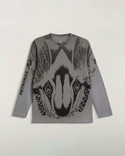 Y-3 Wolf Long-Sleeve T-shirt Black
