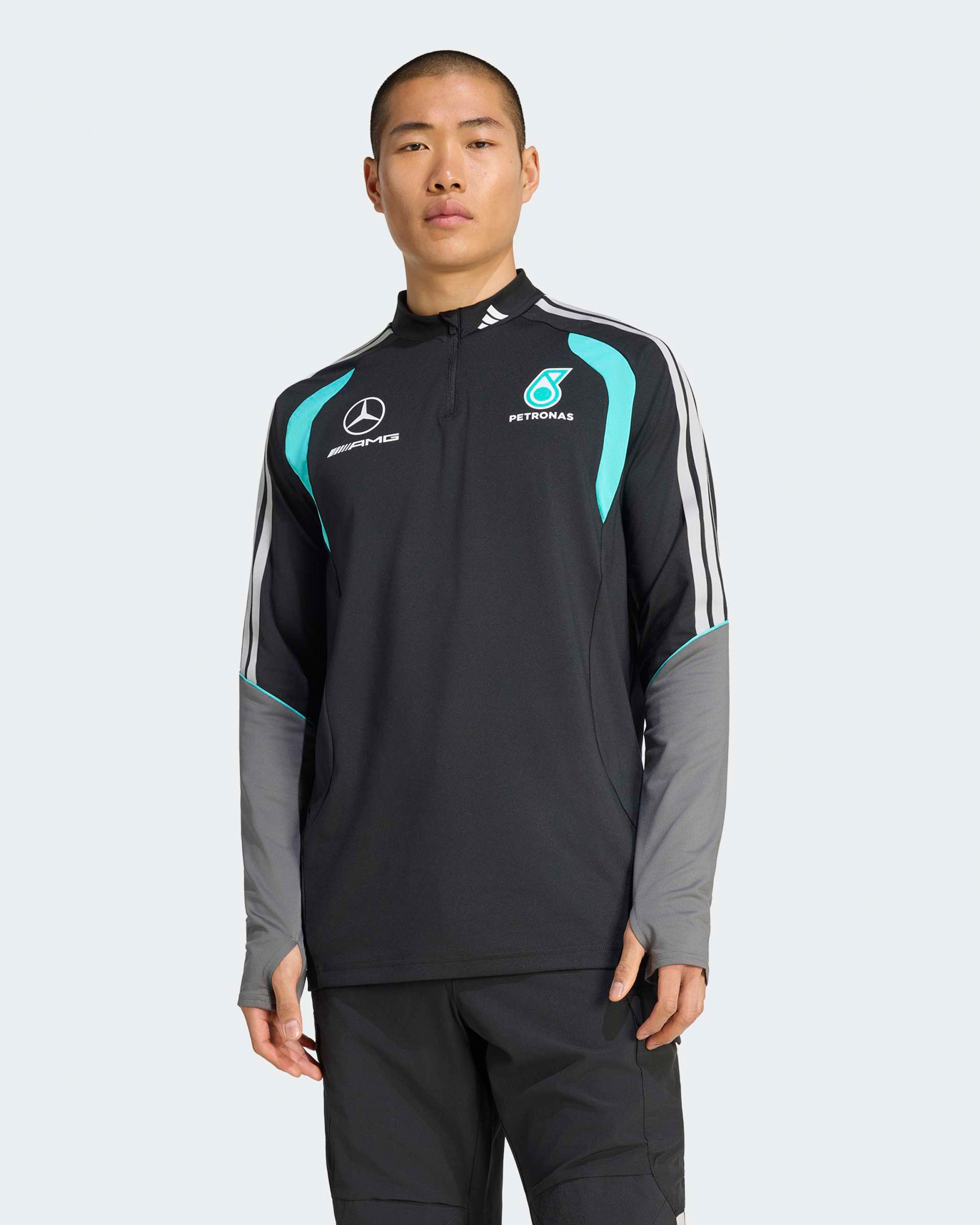 Mens 2026 Mechanics Quarter Zip Black