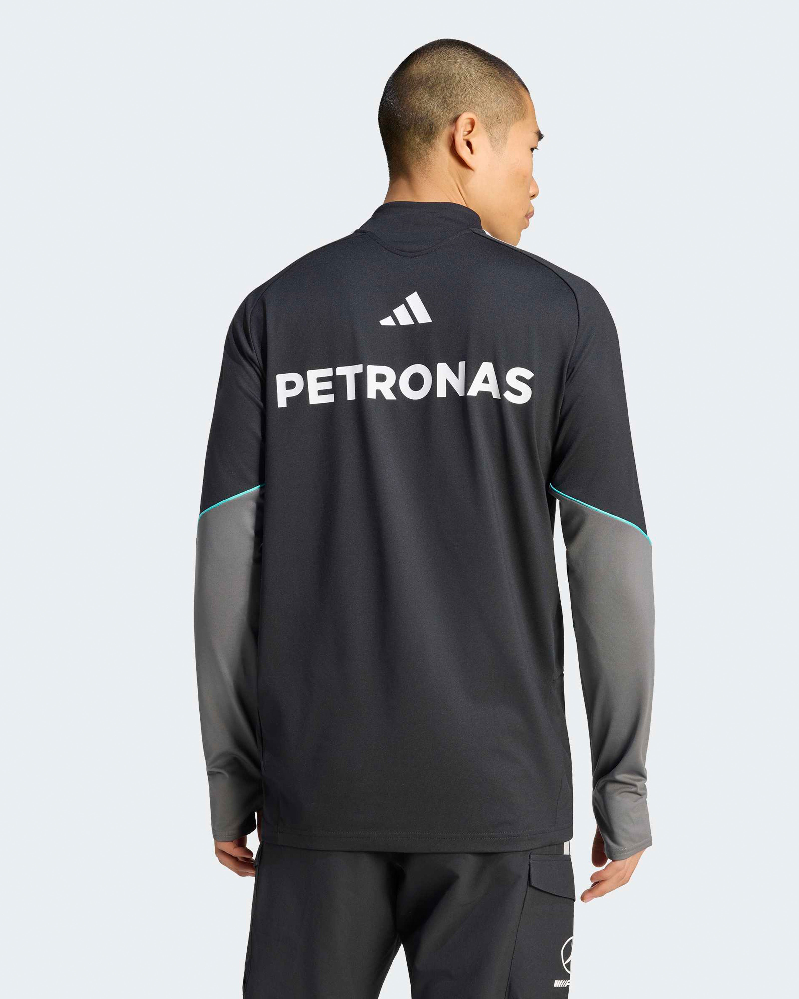 Men's 2026 Mechanics Quarter Zip Top – Black | Mercedes-AMG