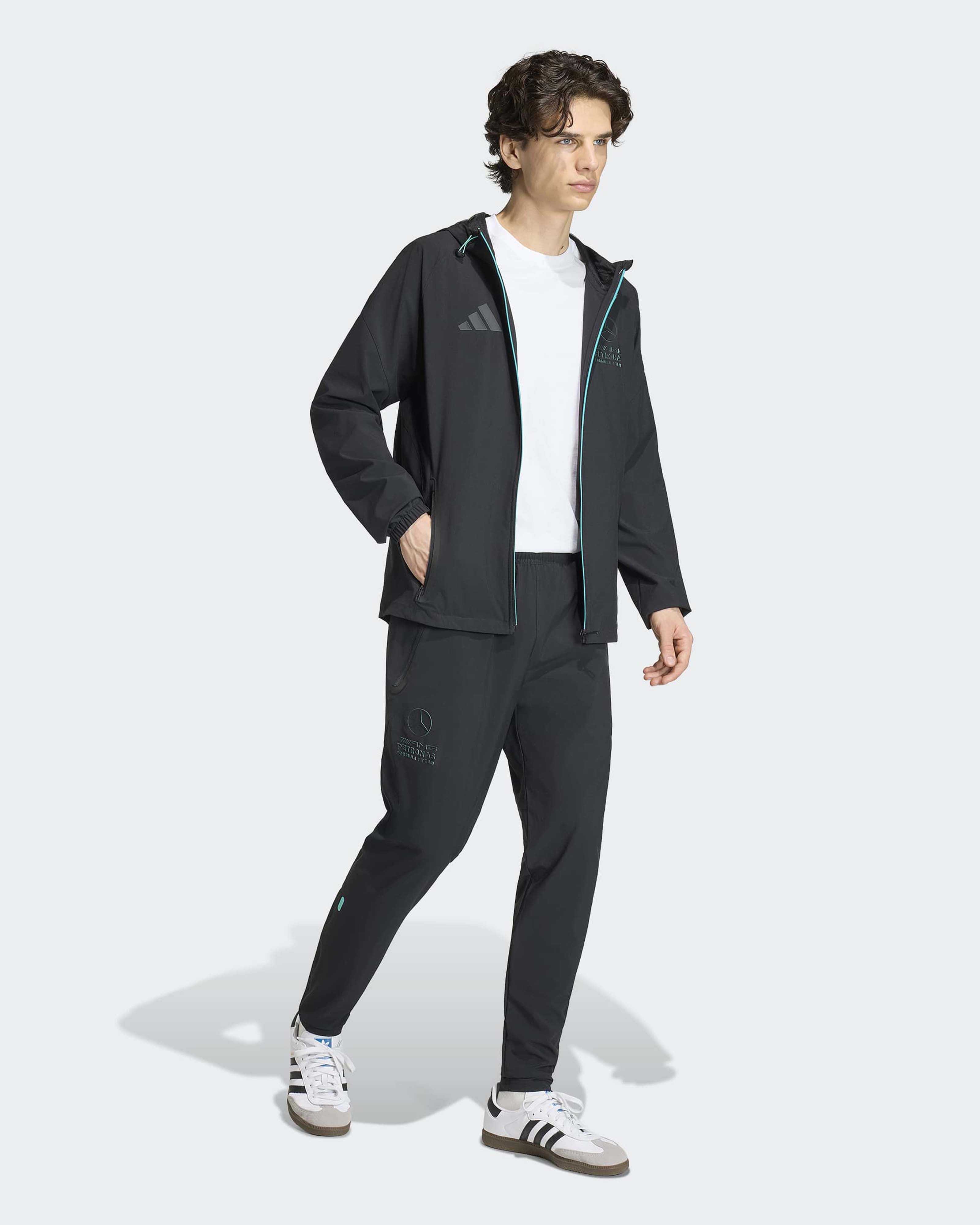 Mens Lights Out Tracksuit Pants Black