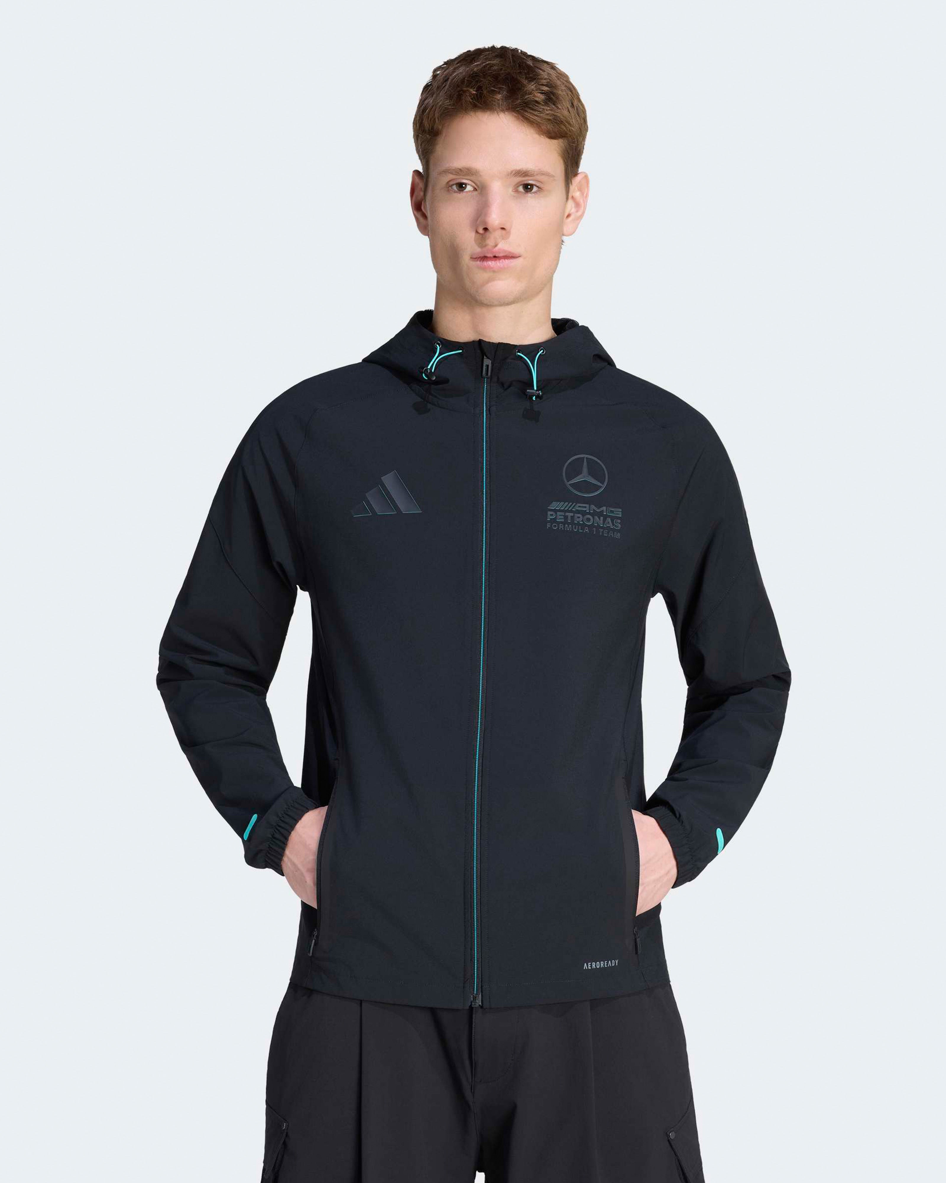 Mens Lights Out Vis Tech Jacket Black