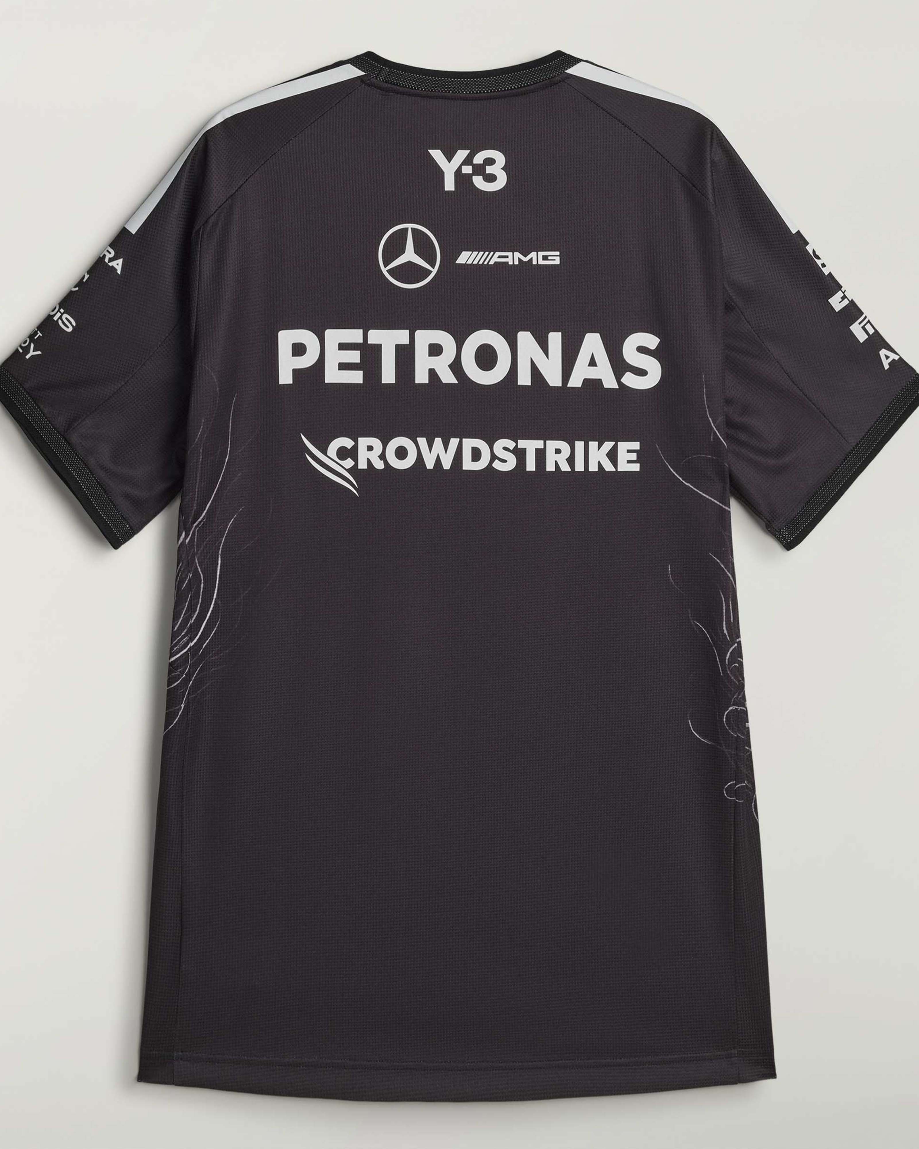 Mercedes-AMG PETRONAS F1 Team Y-3 Driver Tee - Black | Official