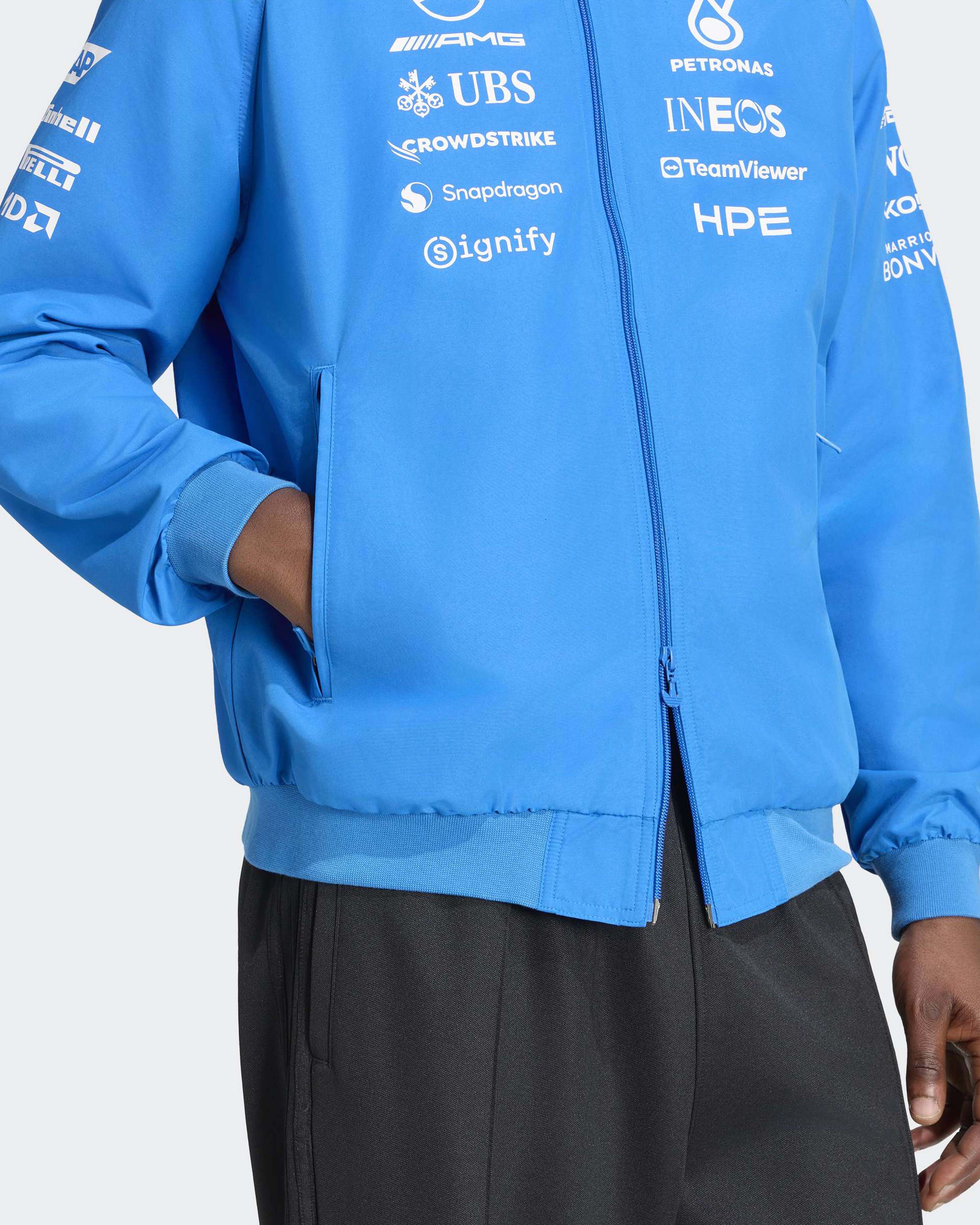 Mens 2026 Blue Wonder Team Harrington Jacket Blue