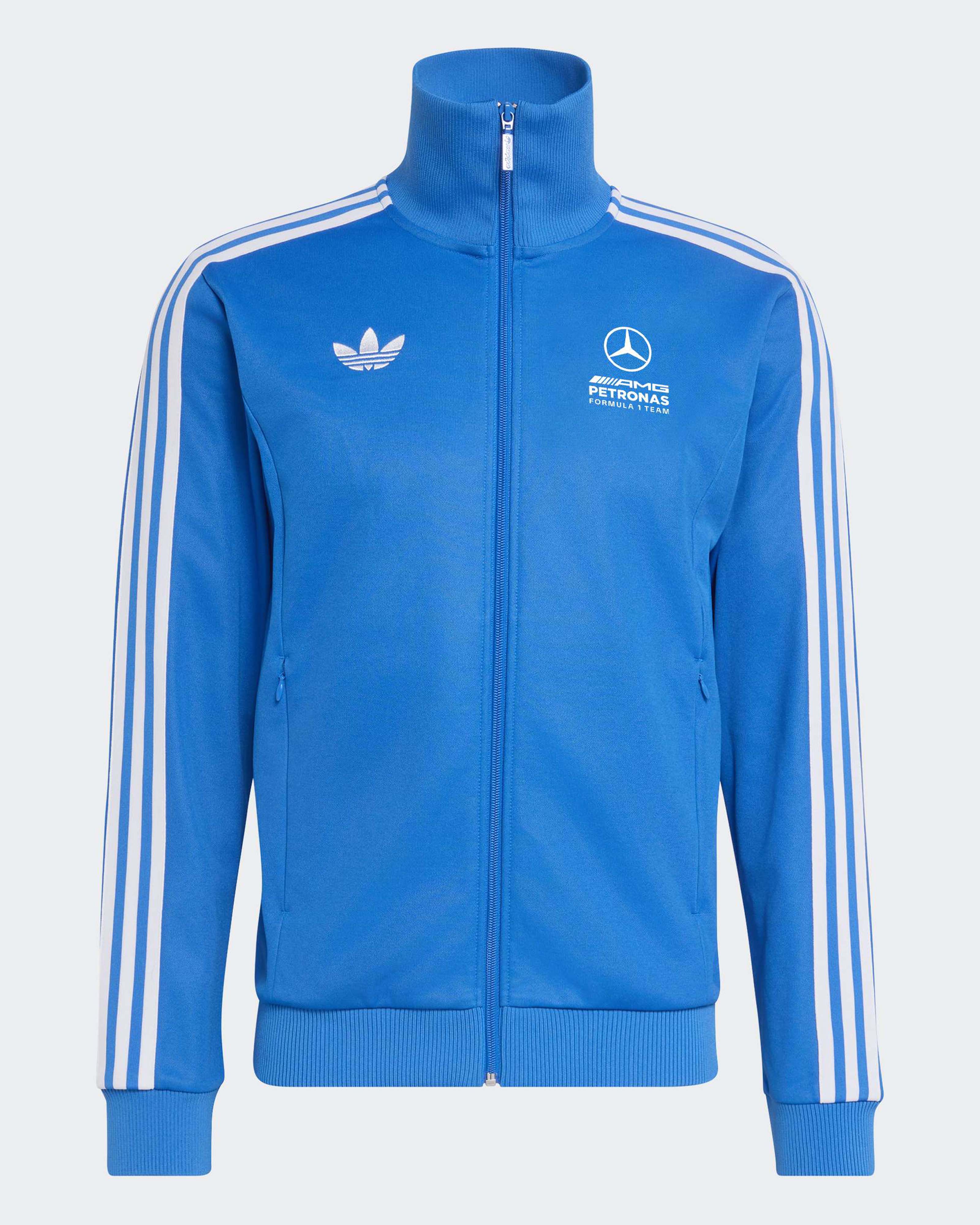 Mens Blue Wonder Track Top Blue