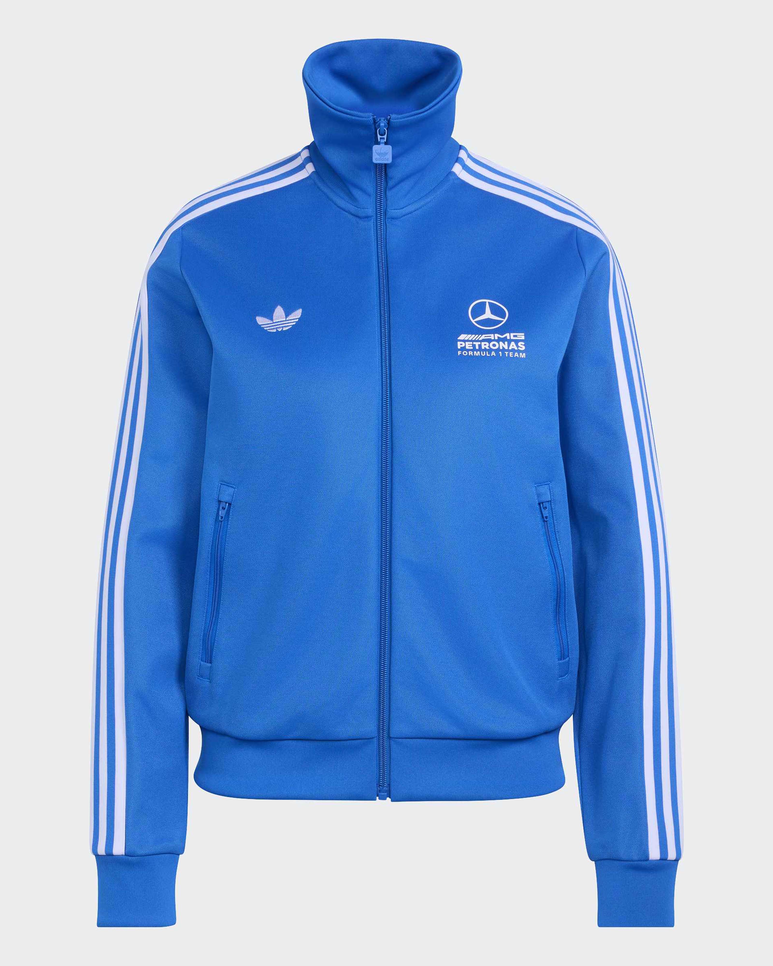 Womens Blue Wonder Track Top Blue