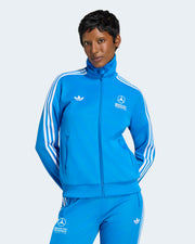 Womens Blue Wonder Track Top Blue