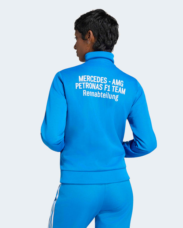 Womens Blue Wonder Track Top Blue