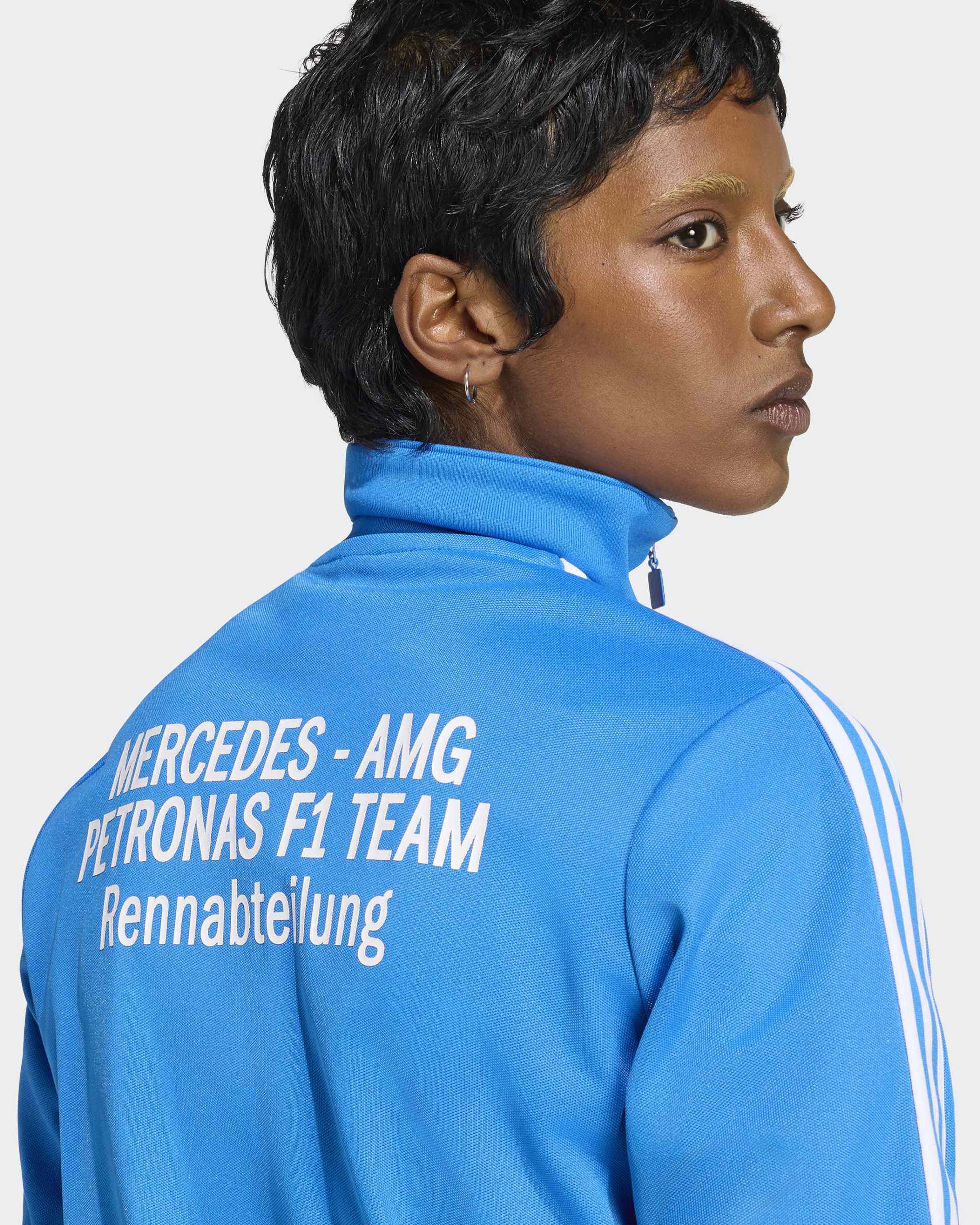 Mercedes-AMG PETRONAS F1 Team Women's Blue Wonder Track Top - Blue