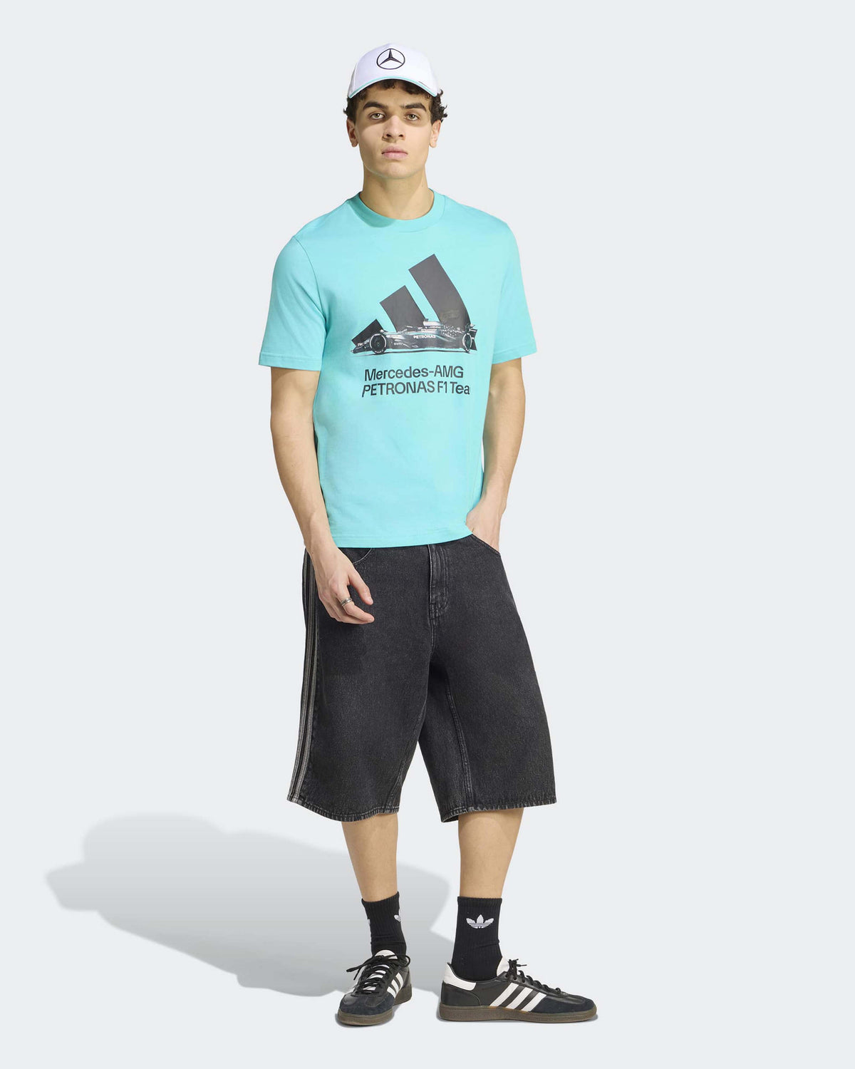 Mens Graphic T-shirt Teal
