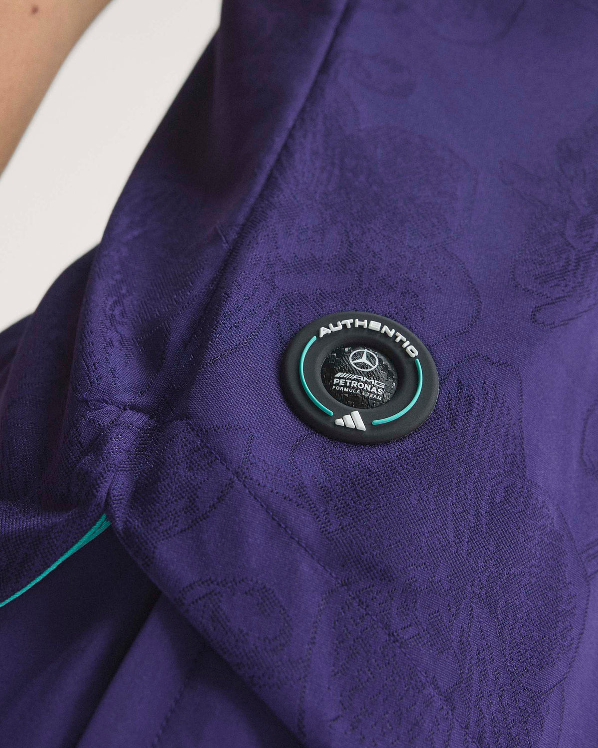 Womens 2026 Vanda Bloom Authentic Driver Tee Purple
