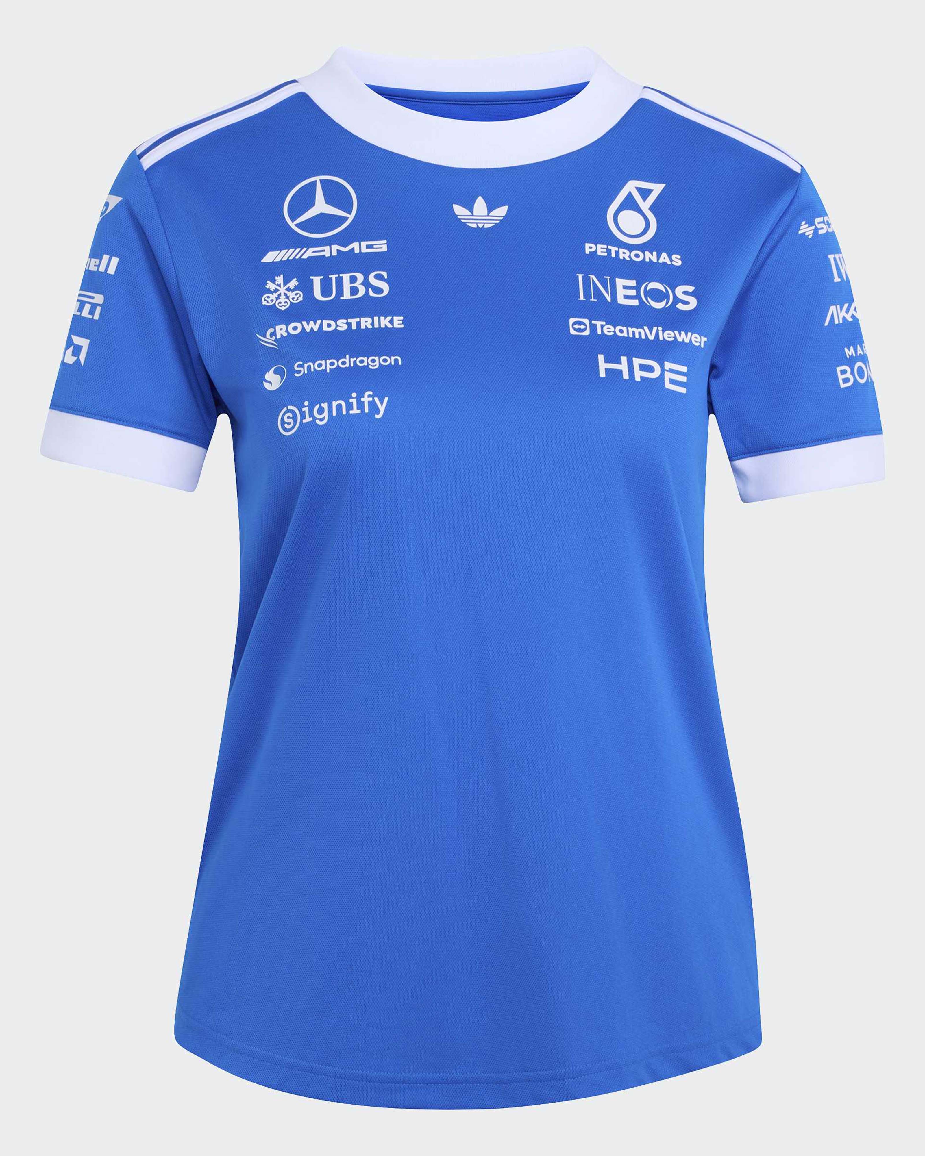 Womens 2026 Blue Wonder Team Driver Tee Blue