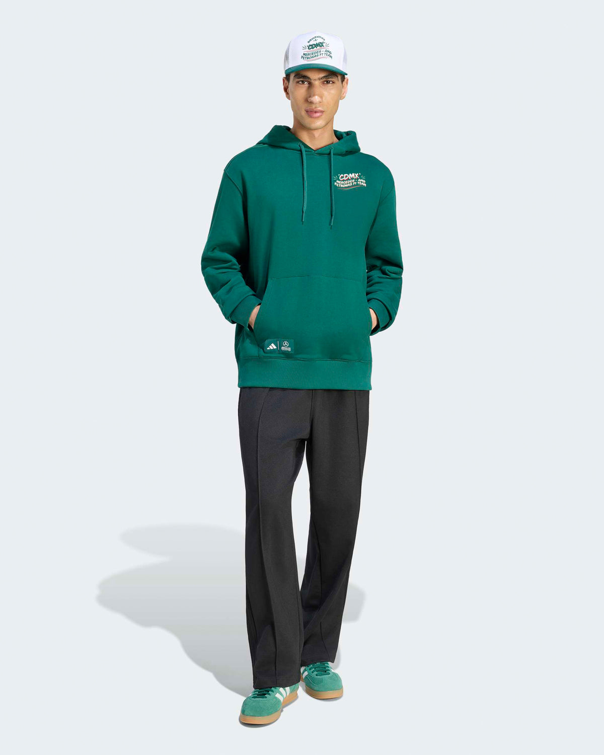 Mens Mexico City Hoody Green