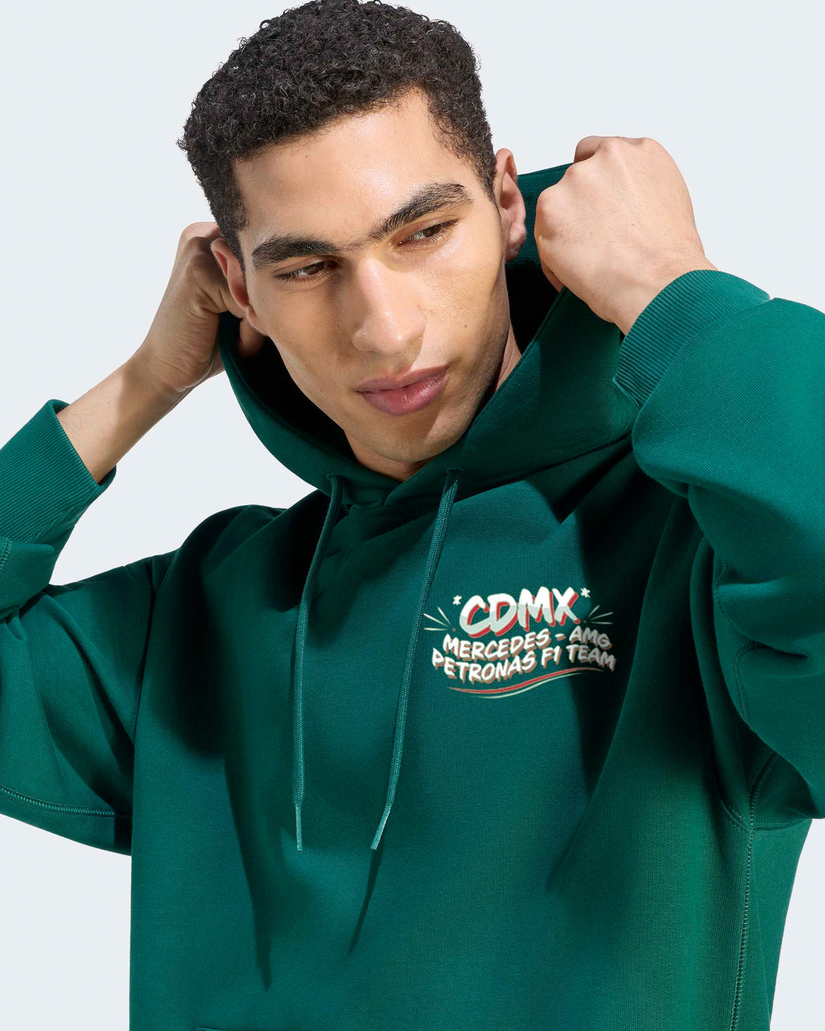 Mens Mexico City Hoody Green