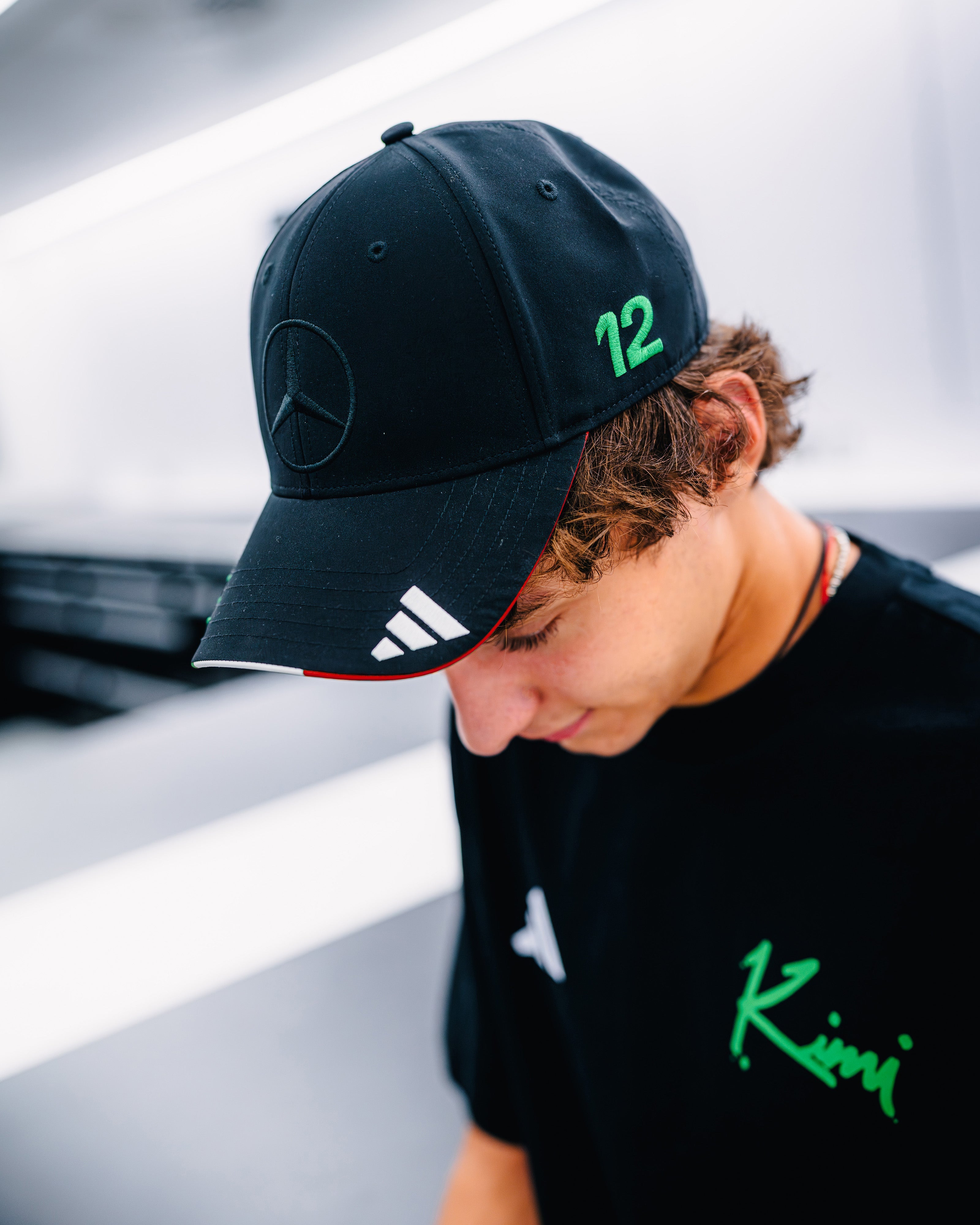 2025 Kimi Antonelli Special Edition Monza Cap Black