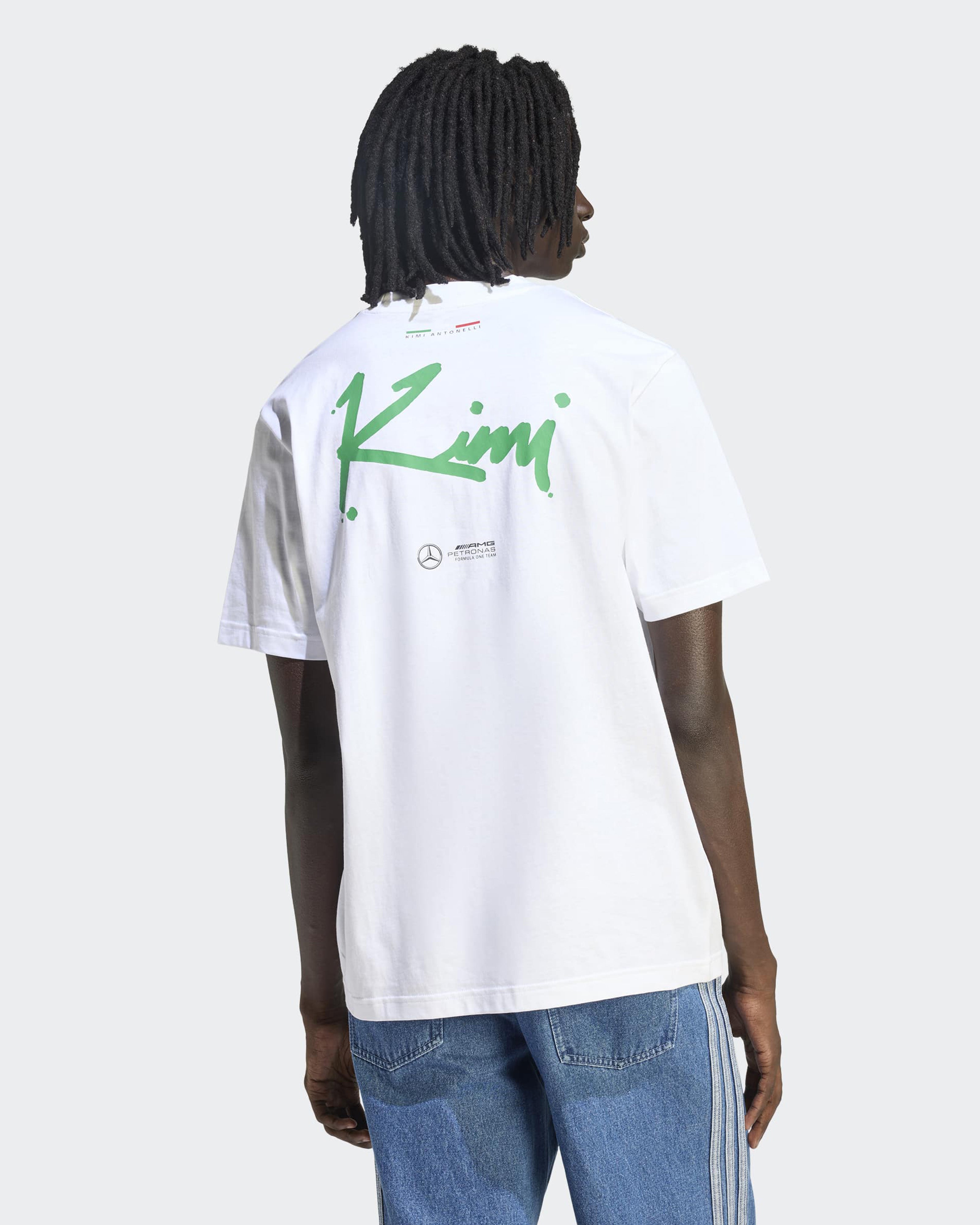 Mens Kimi Antonelli Monza T-shirt White