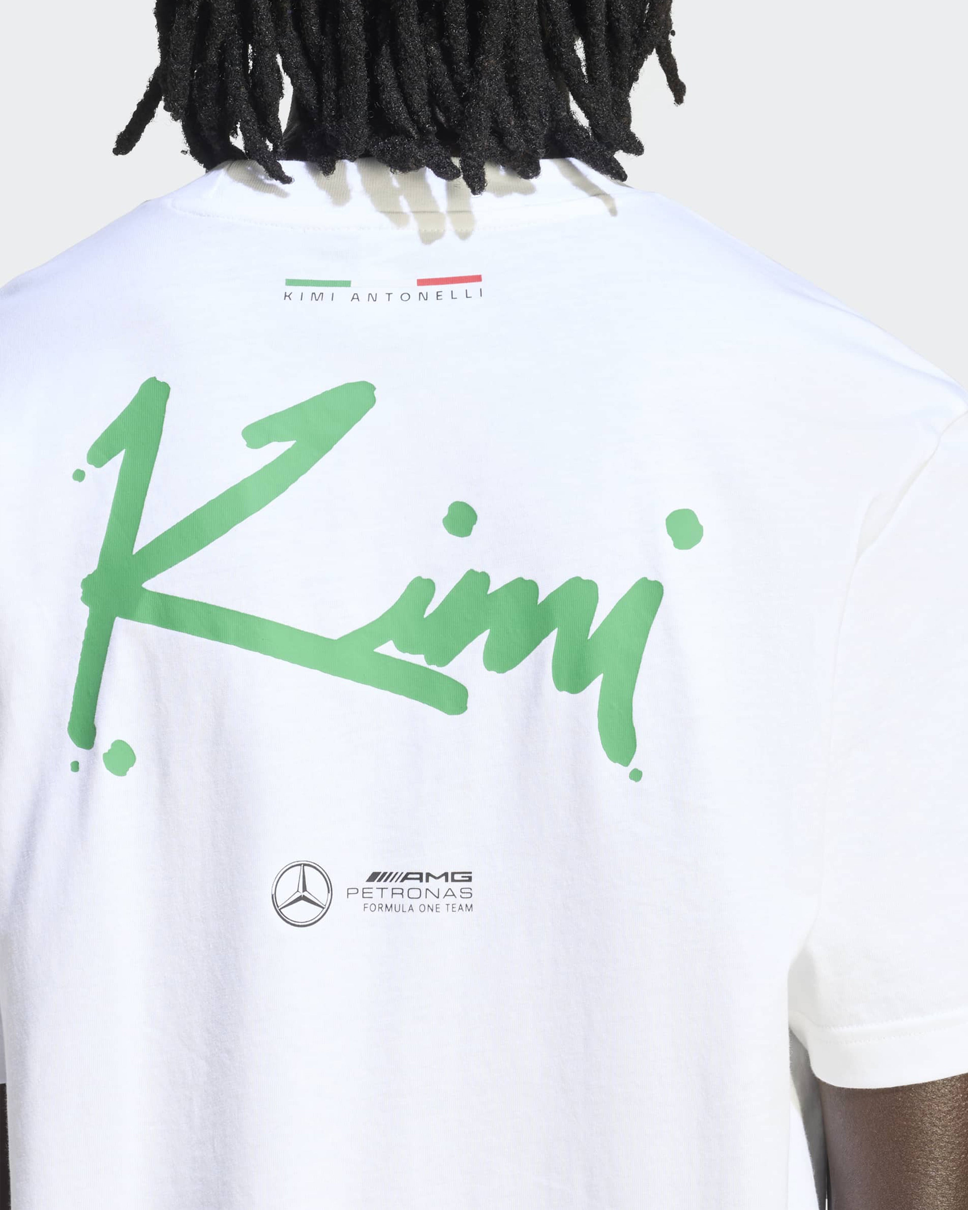 Mens Kimi Antonelli Monza T-shirt White