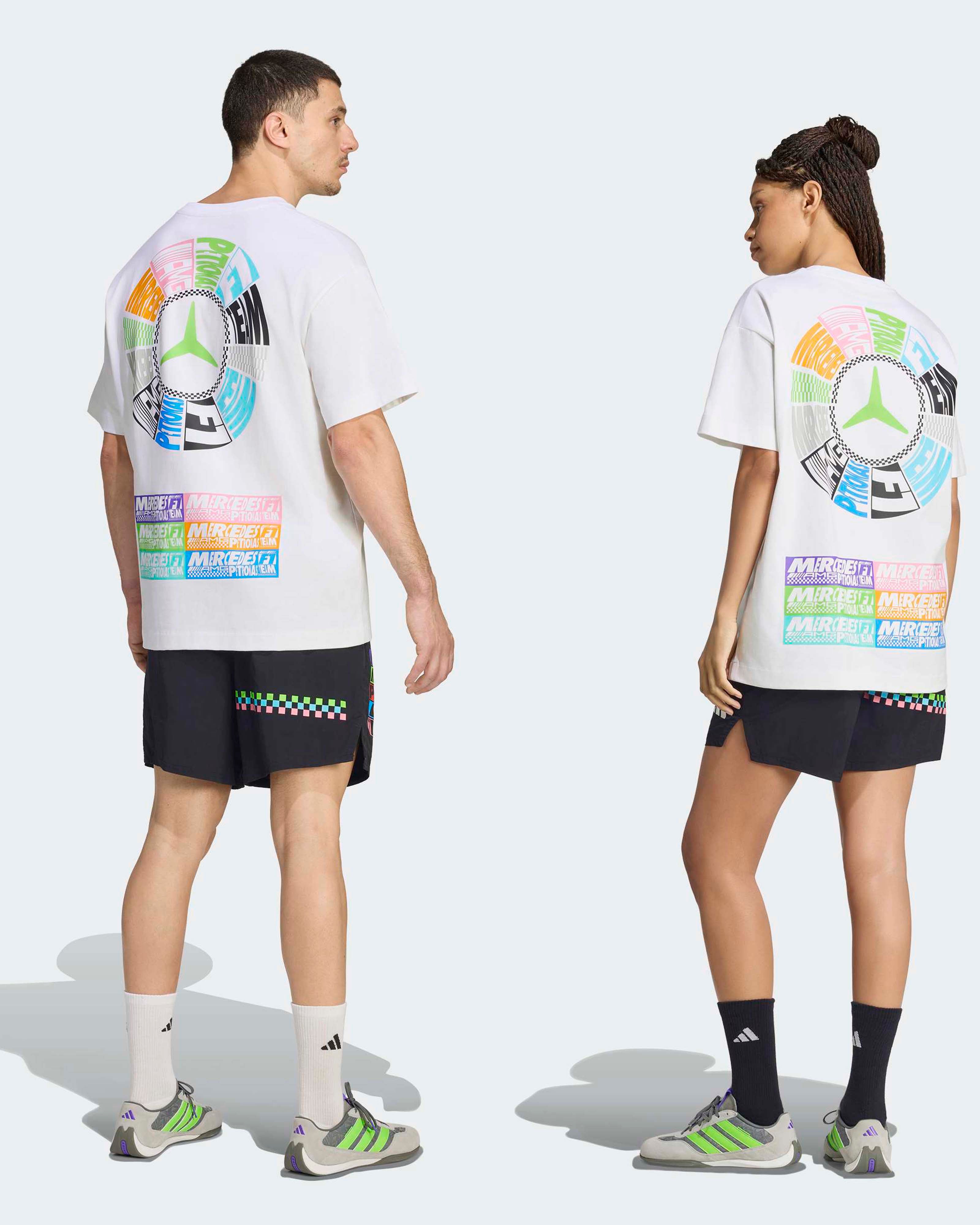 Unisex Lights On Shorts Black