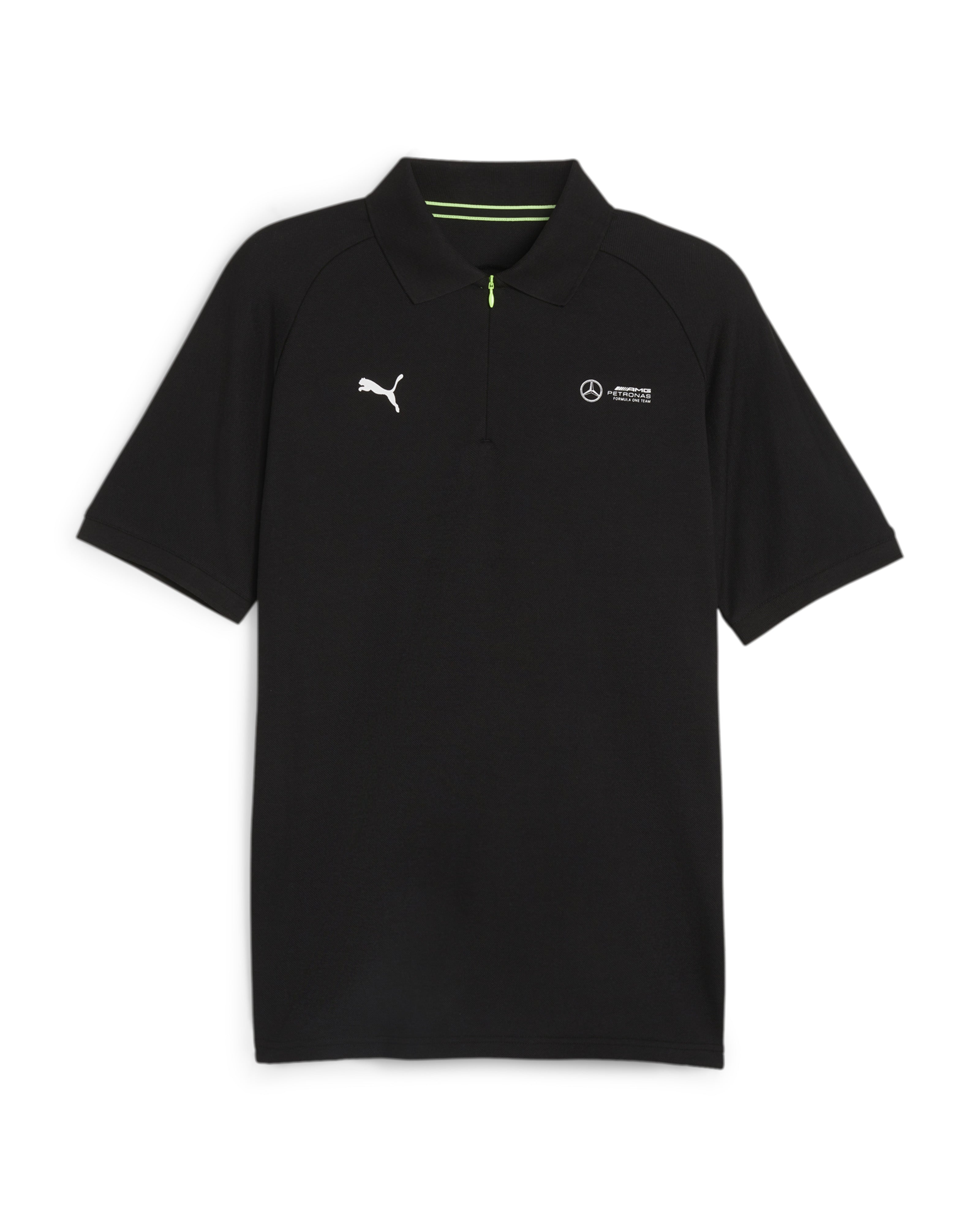 Mens Puma Pique Polo Black