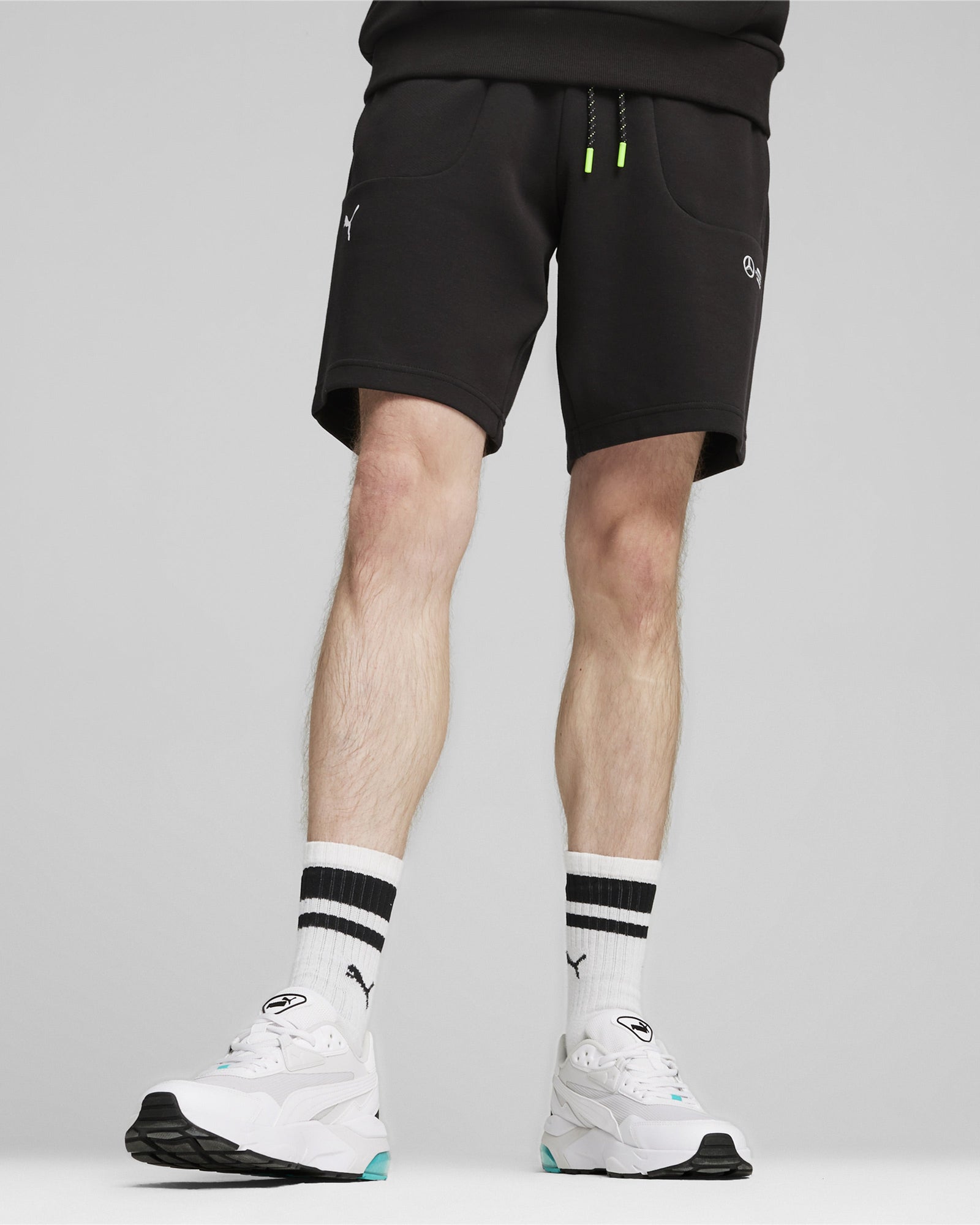 Mens Puma Shorts Black