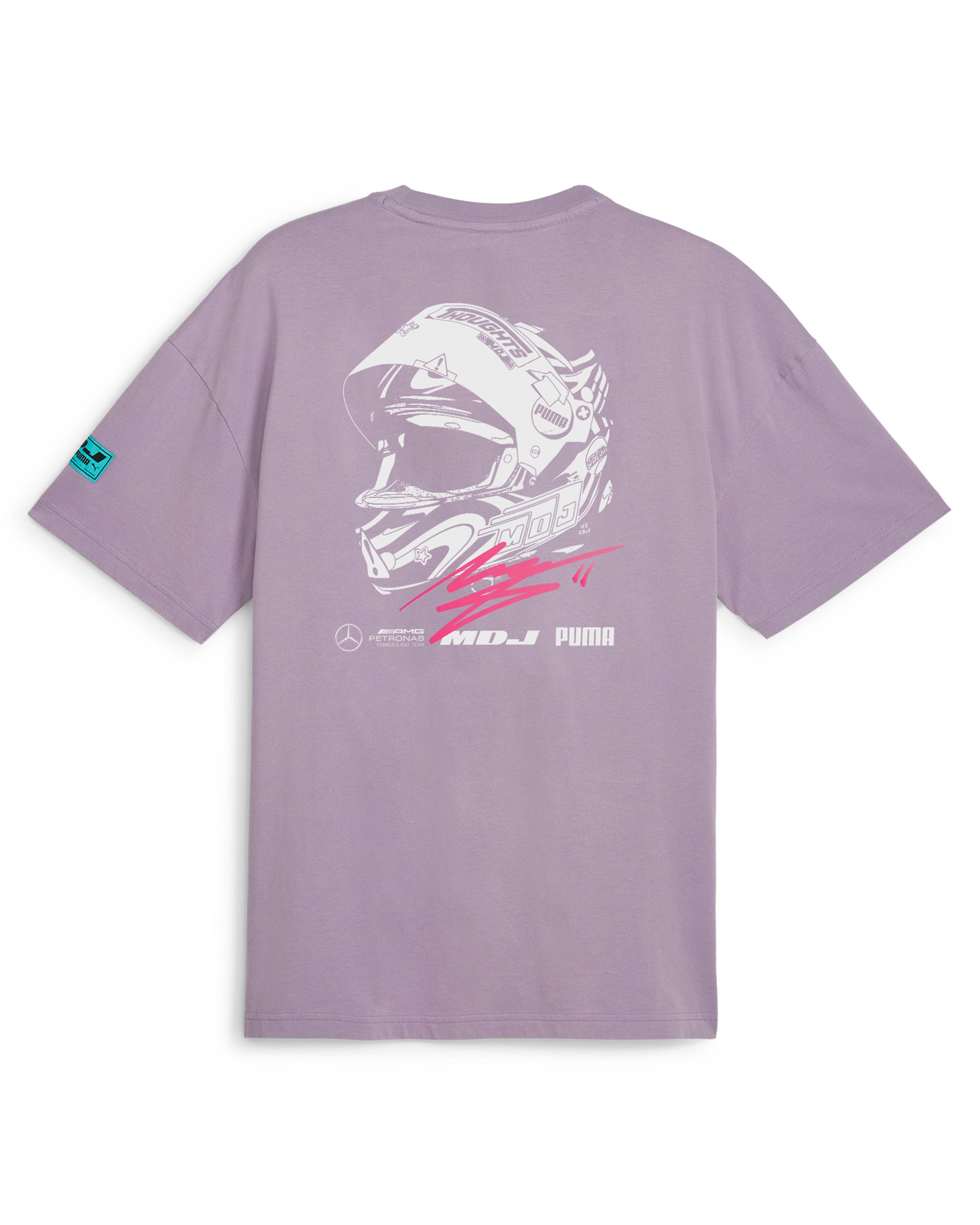 Mad Dog Jones x Mercedes-AMG F1 x PUMA Graphic Tee Plum