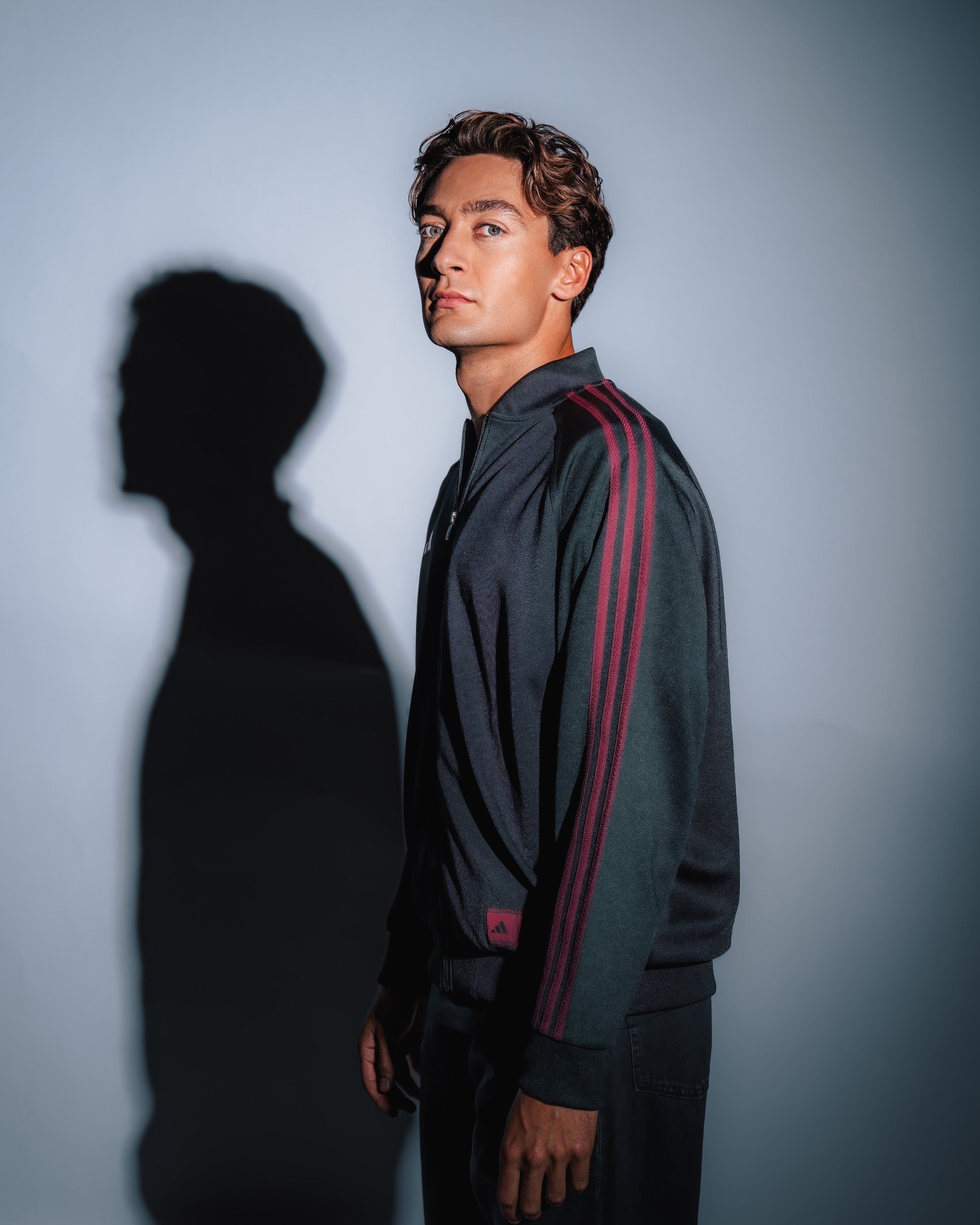 Mens Las Vegas Track Top Black