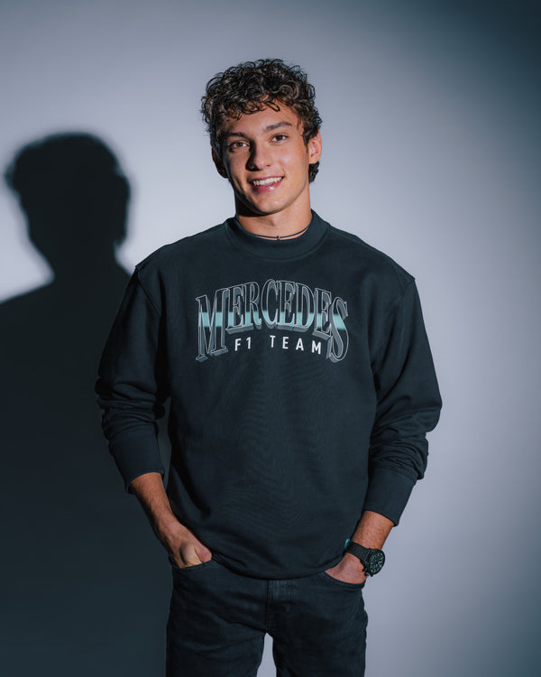 Mens Las Vegas Sweat Top Black