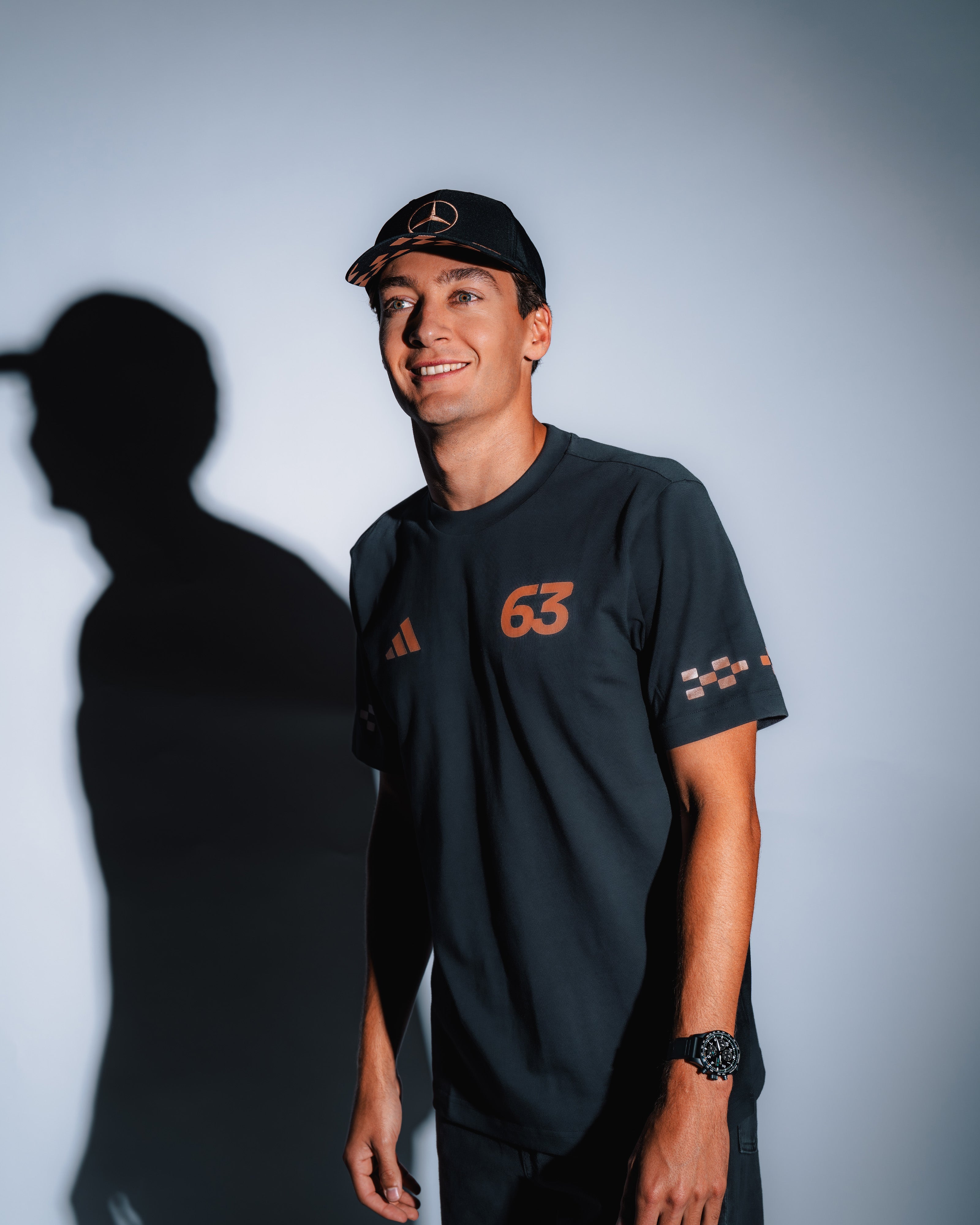 2025 George Russell Special Edition Las Vegas Cap Black