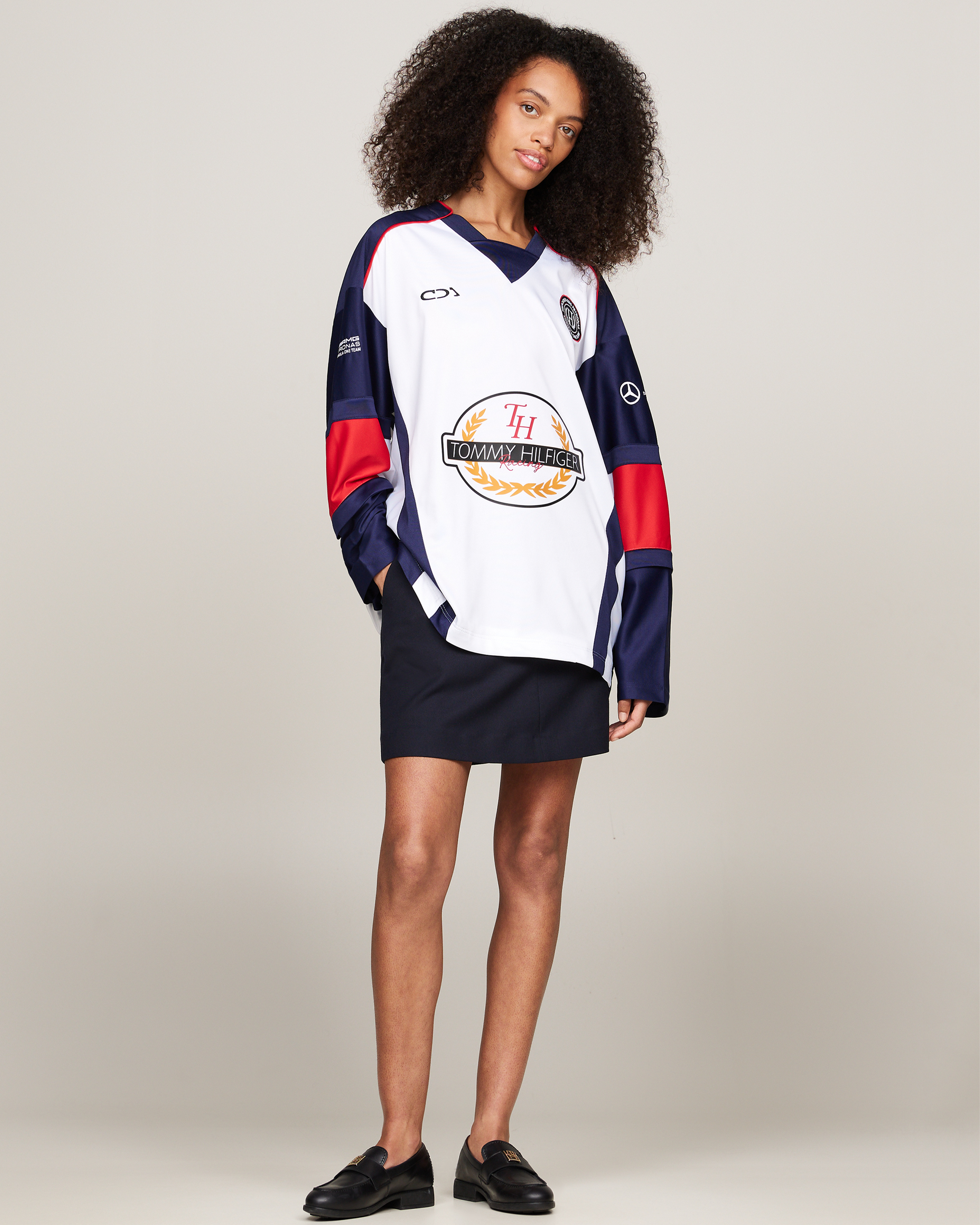 Tommy x Mercedes-AMG F1 x Clarence Ruth Hockey Jersey
