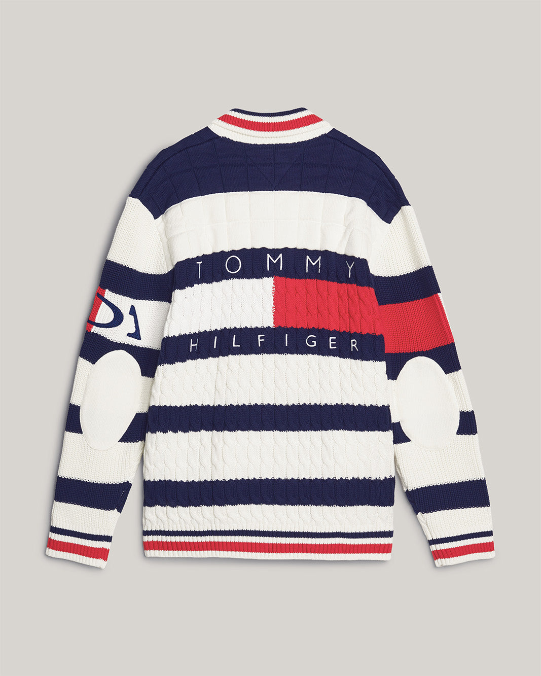 Tommy x Mercedes-AMG F1 x Clarence Ruth Rugby Cardigan