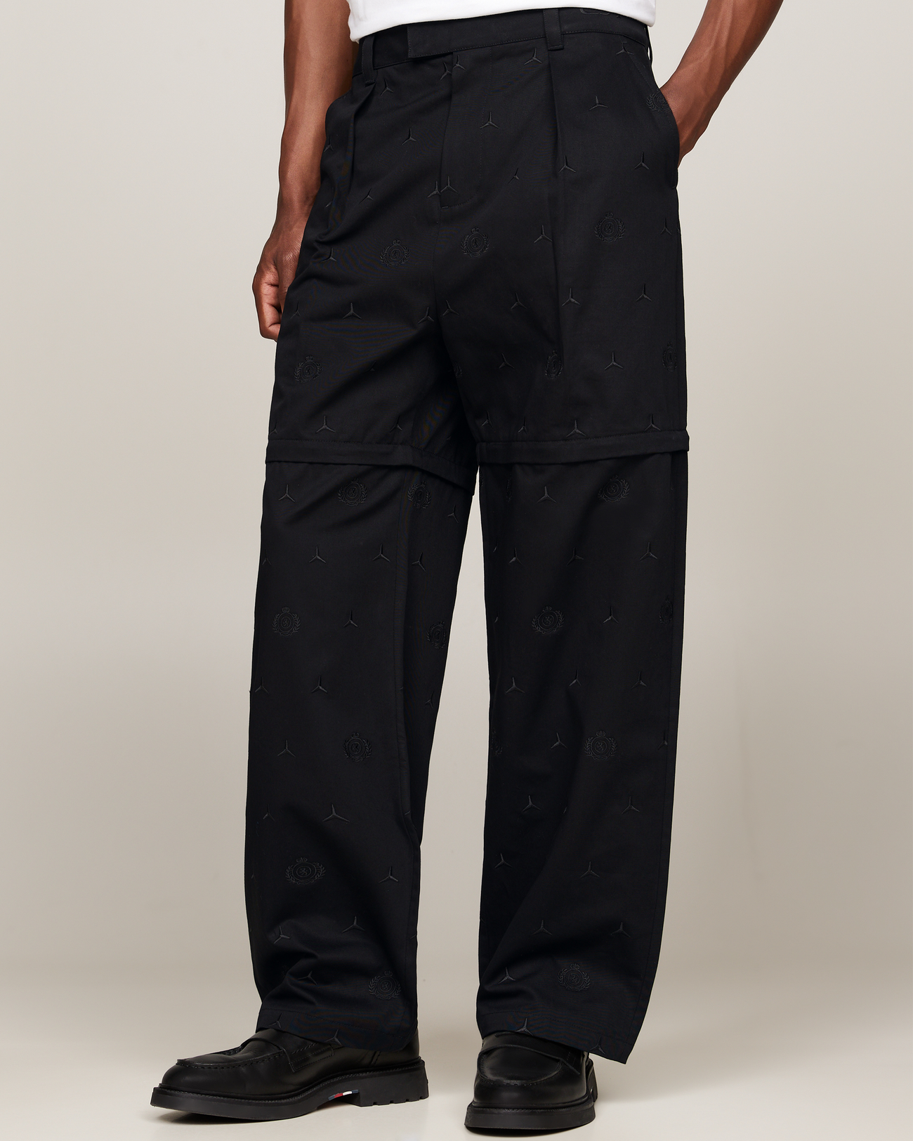 Tommy x Mercedes-AMG F1 x Clarence Ruth Chino Pants Black
