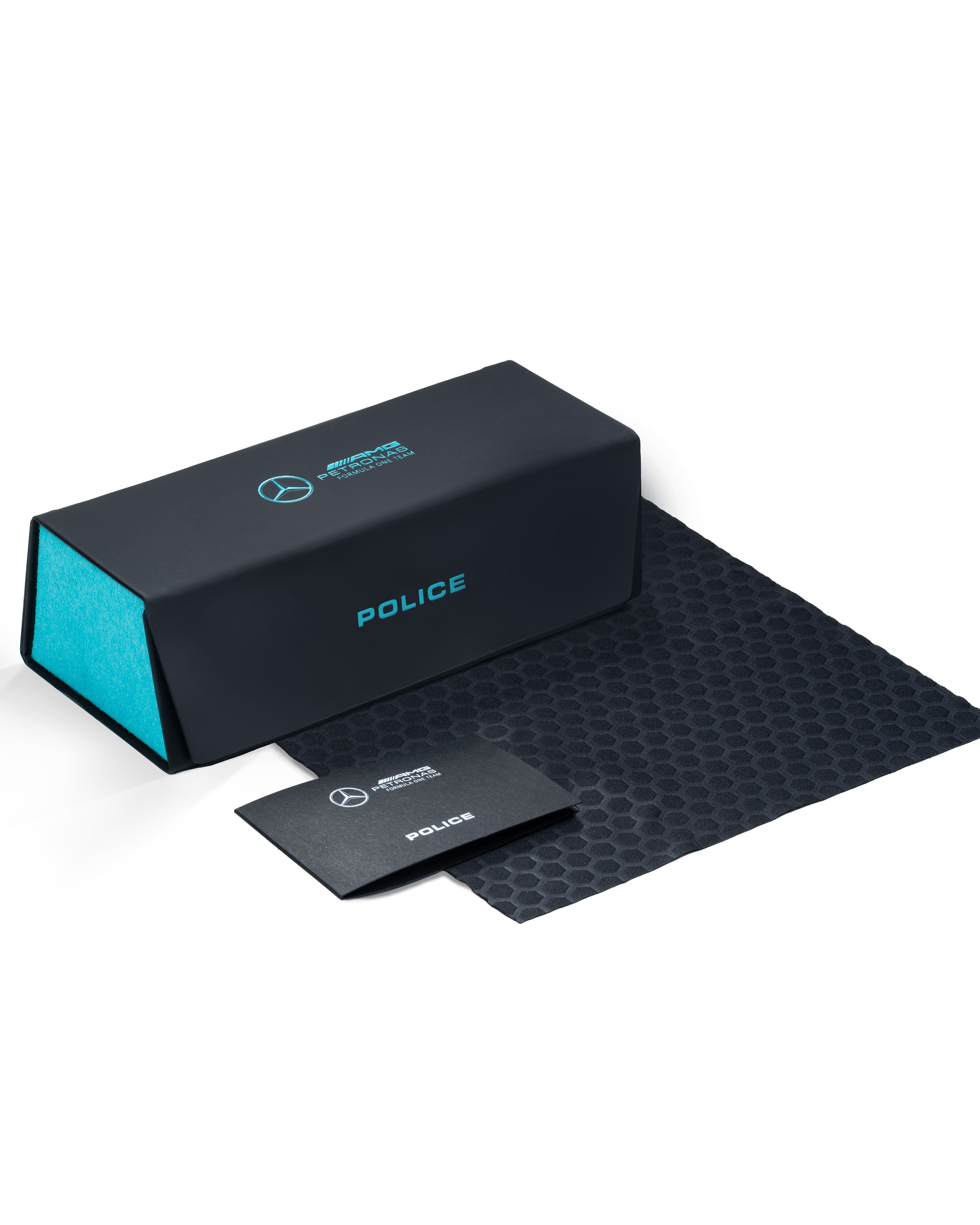 Police x Mercedes Sunglasses Police SPLR50M Matte Blue