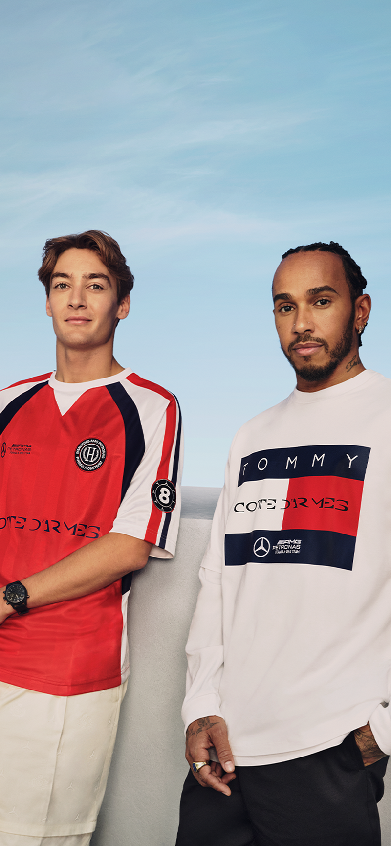Hilfiger mercedes collection sale