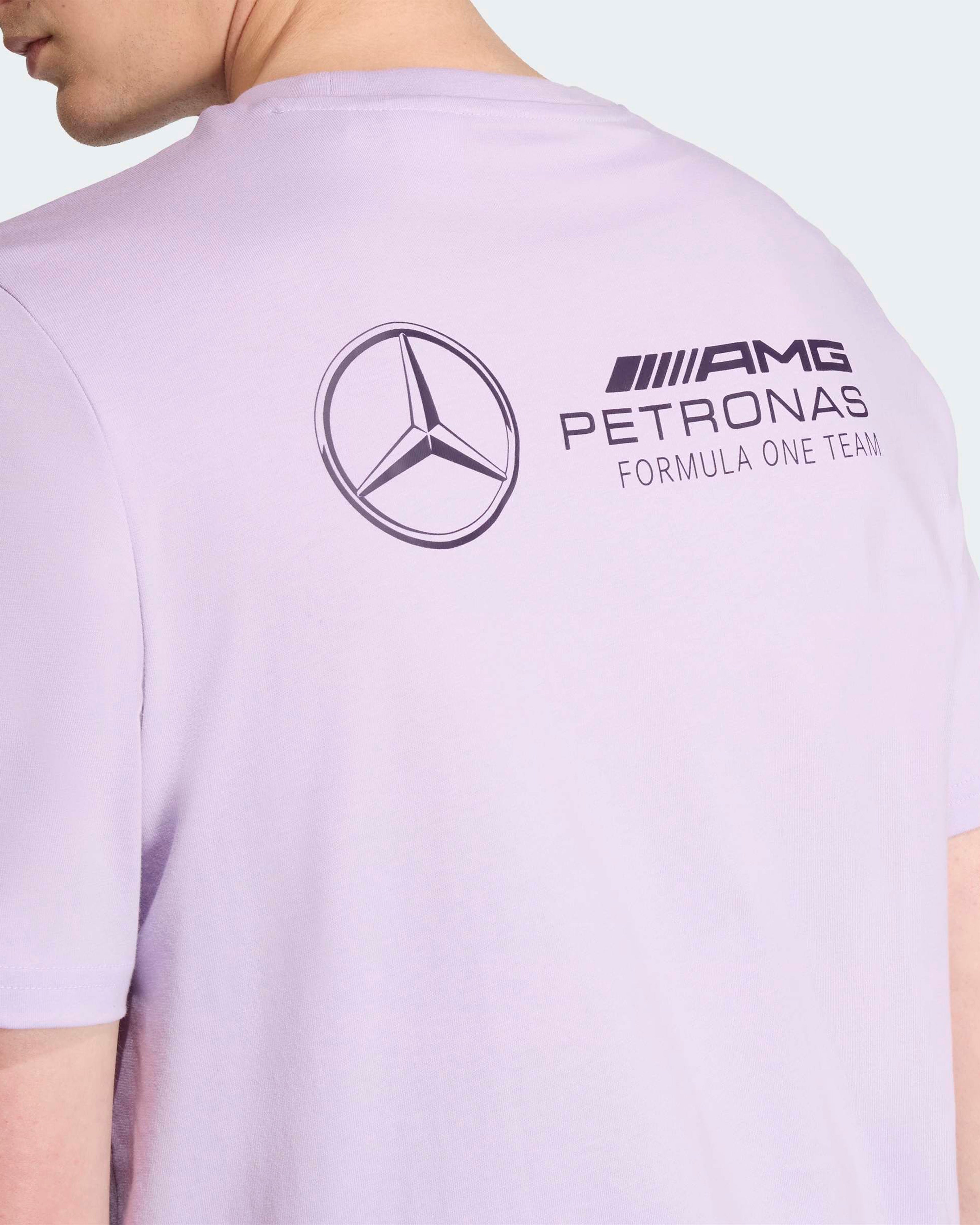 Mens Premium Woven Graphic T-shirt Purple