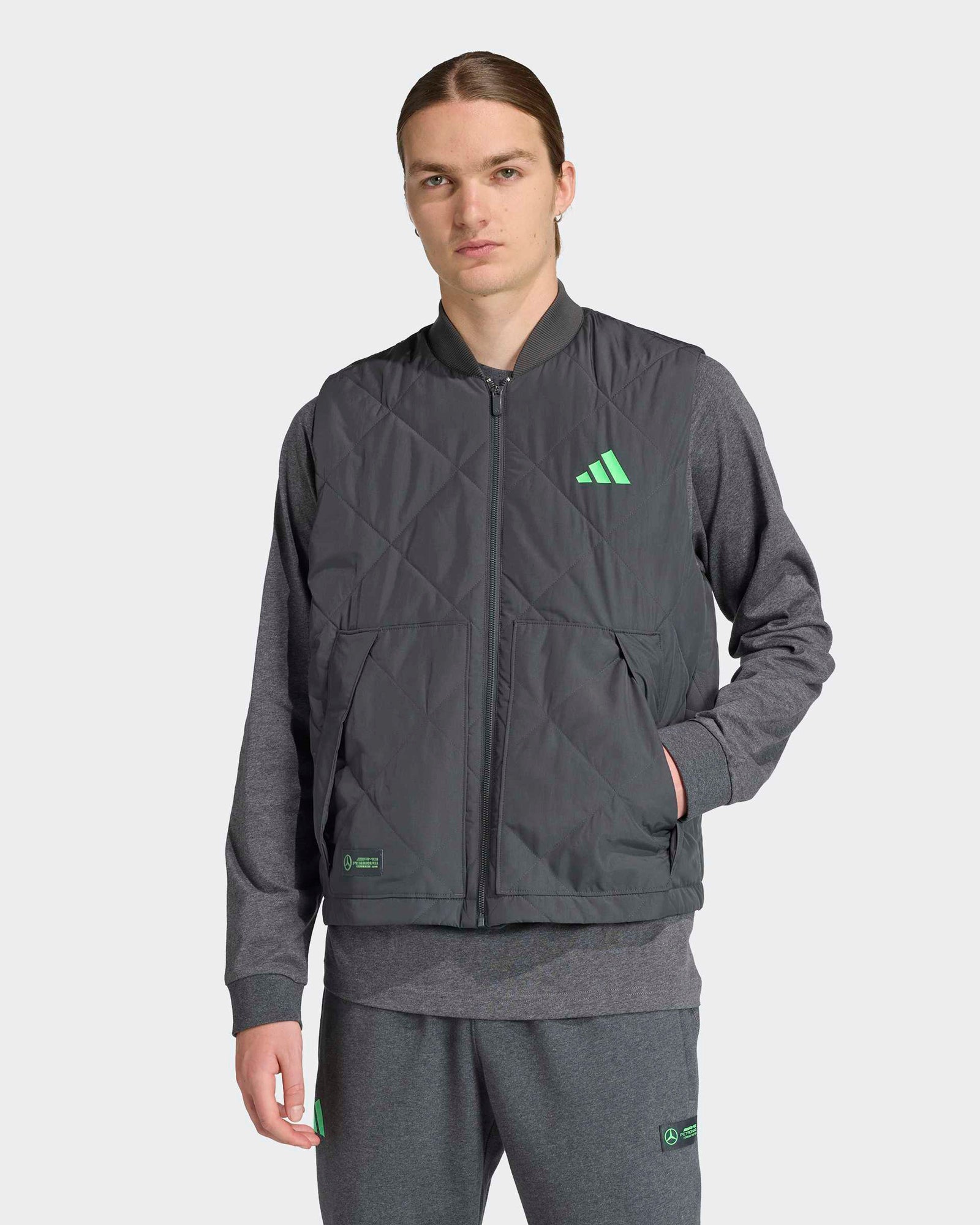 This Model is 6'1'' and wears size M