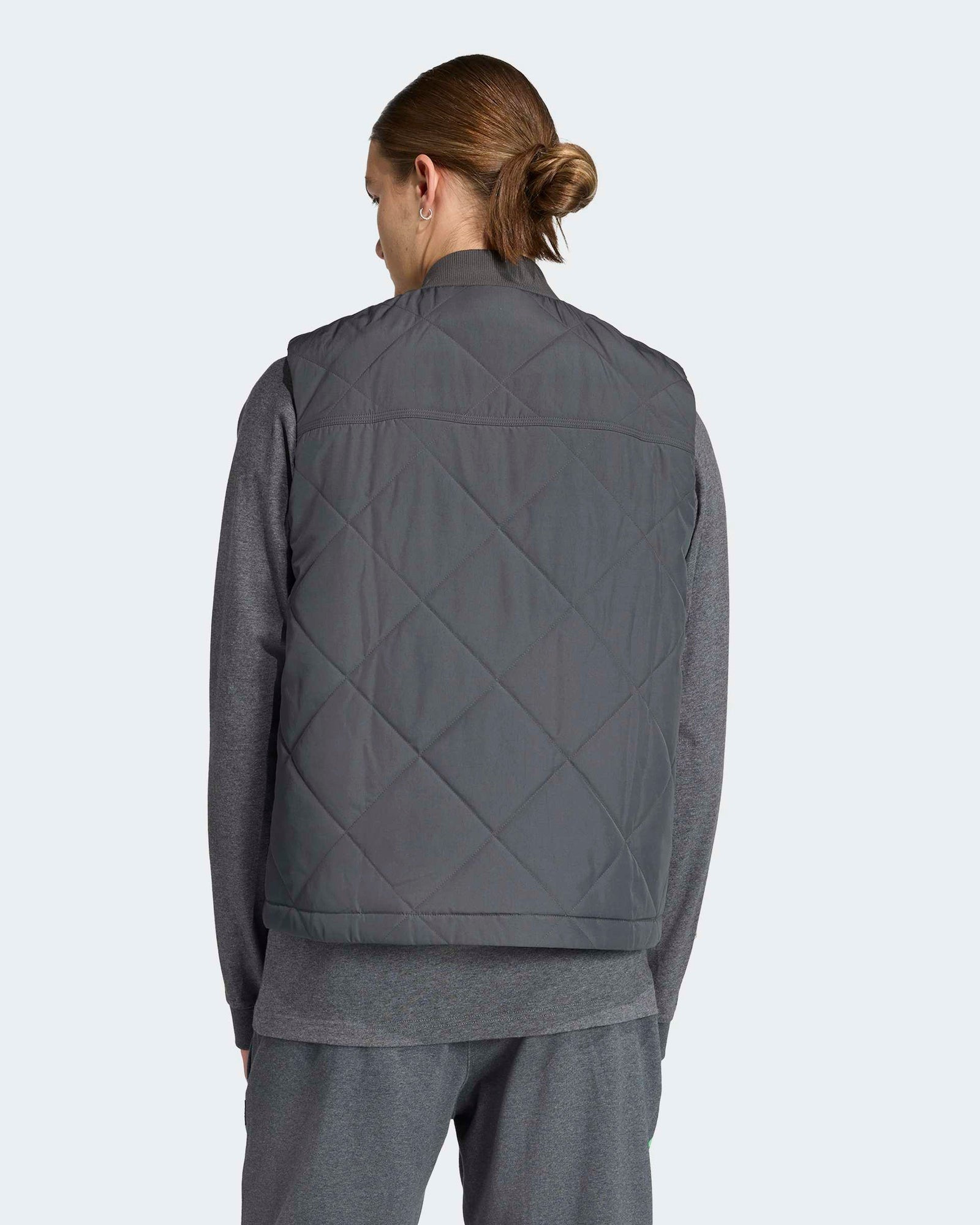 Mens Premium Sweat Vest Grey