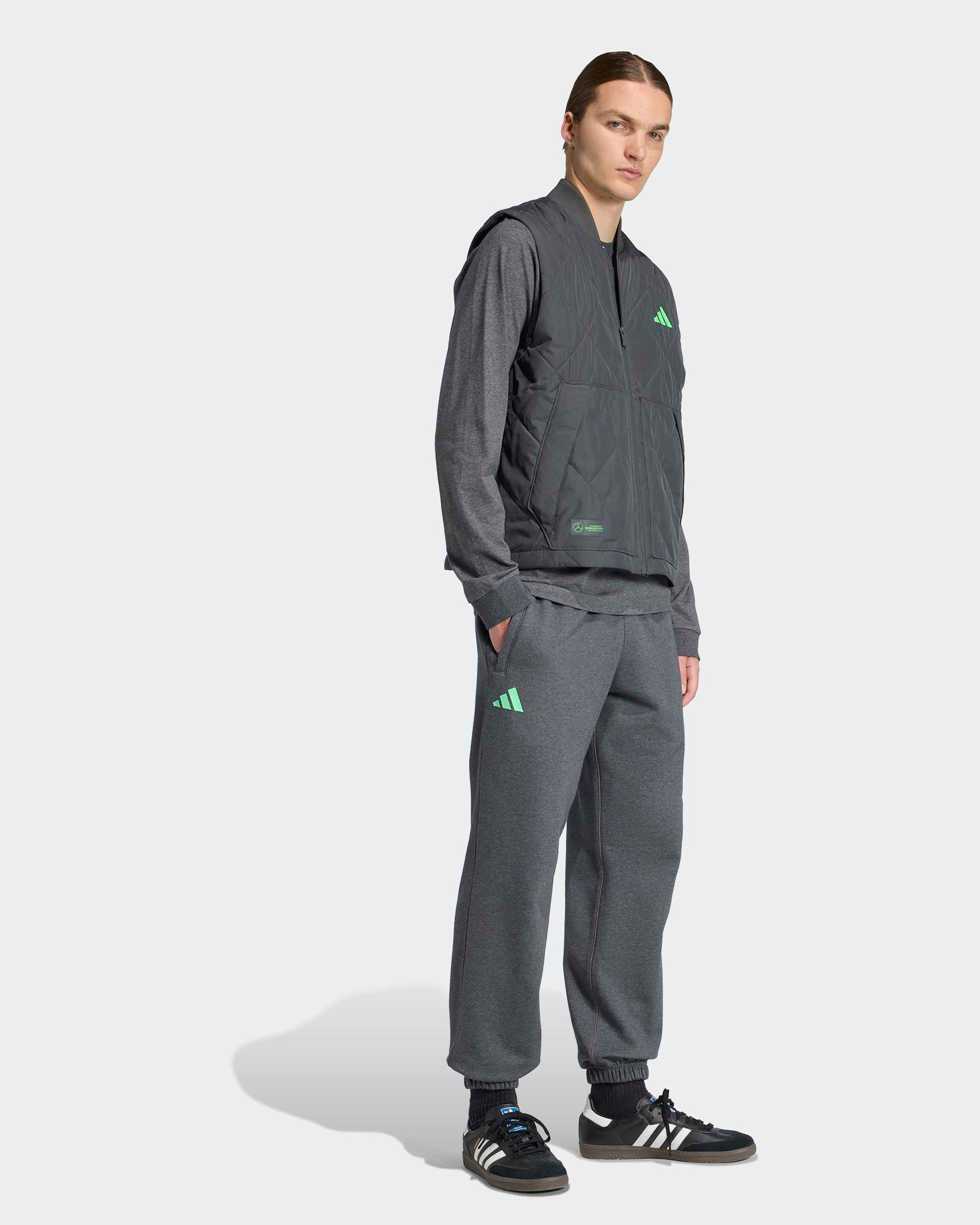 Mens Premium Sweat Vest Grey