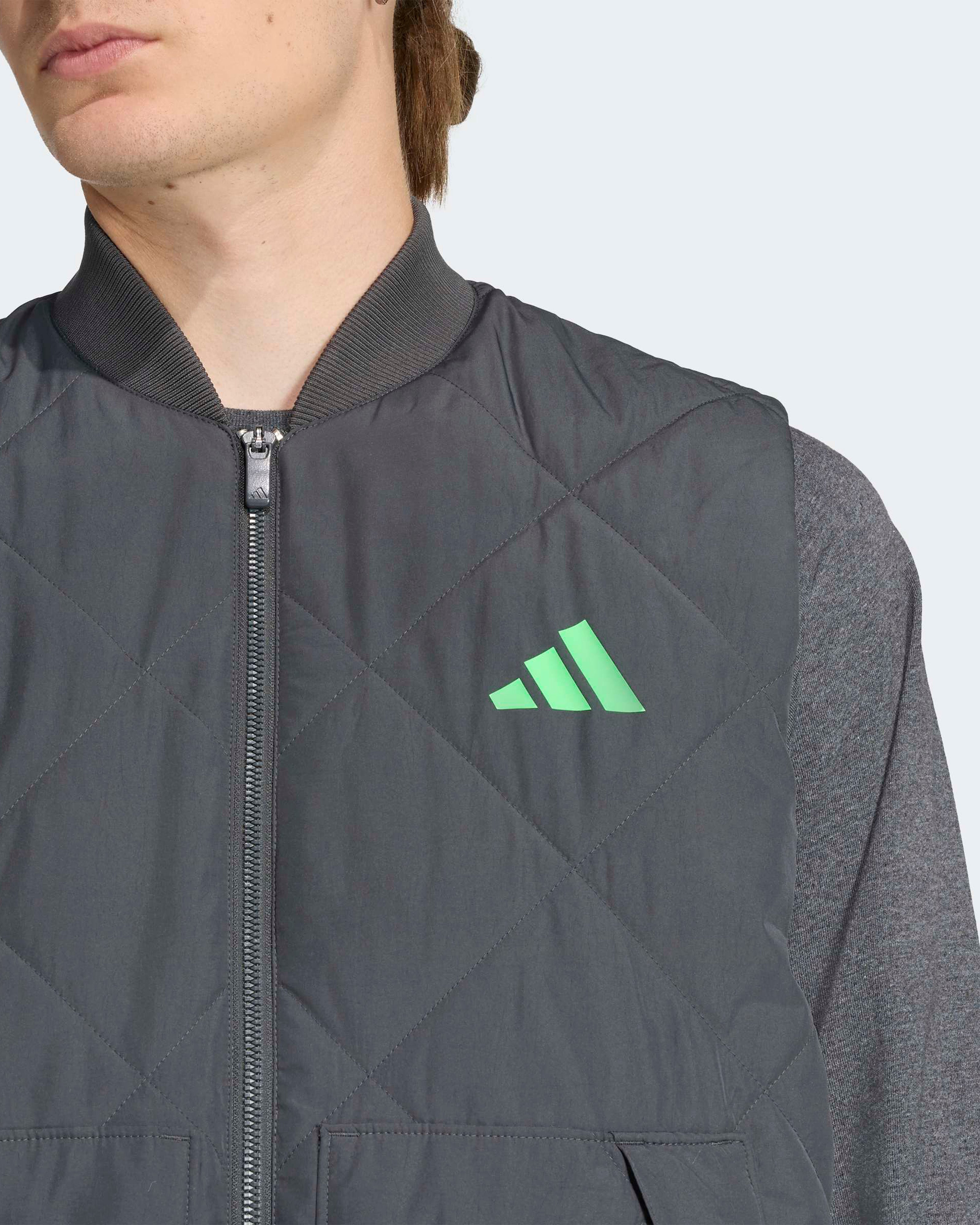 Mens Premium Sweat Vest Grey