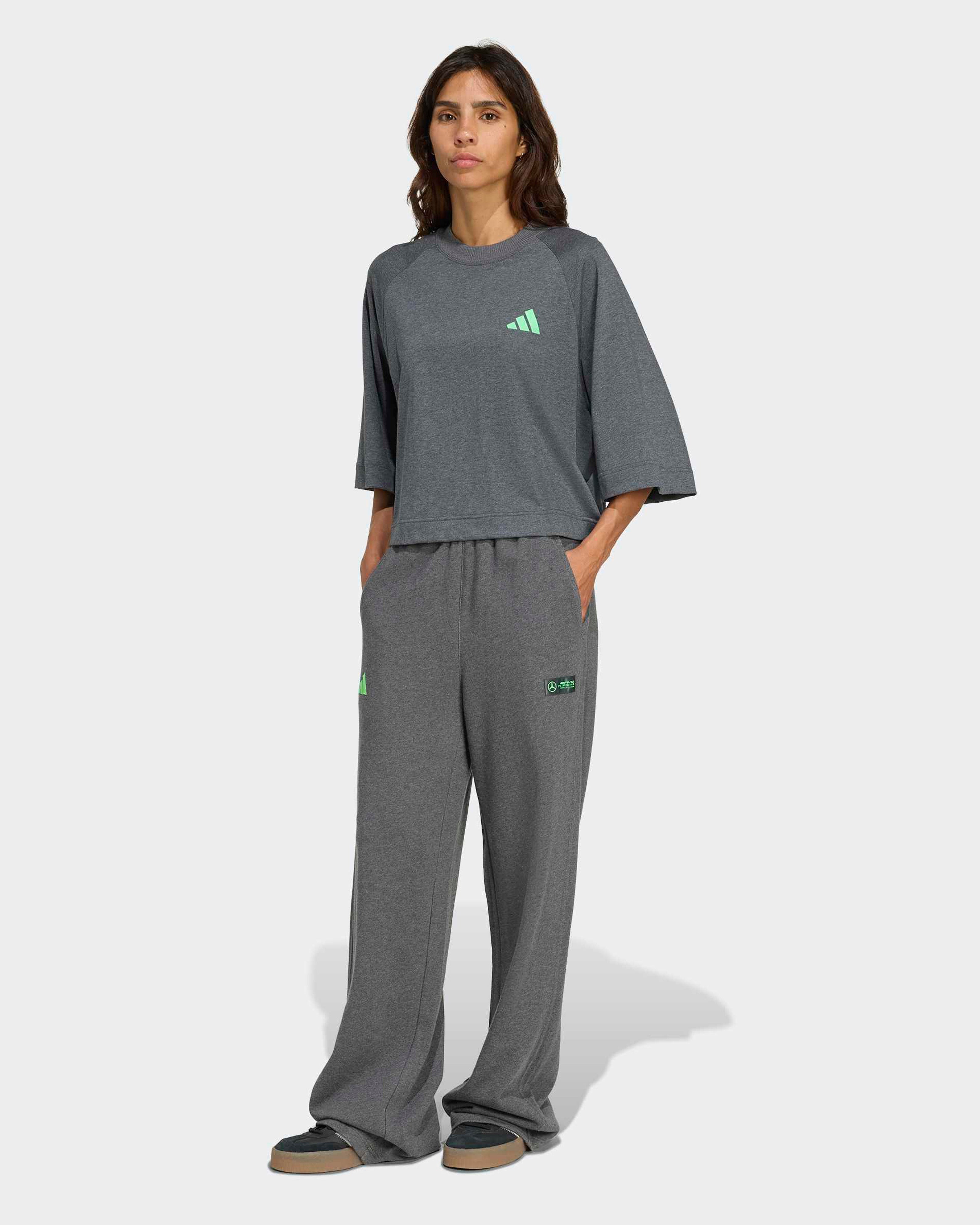 Womens Premium Sweat T-shirt Grey