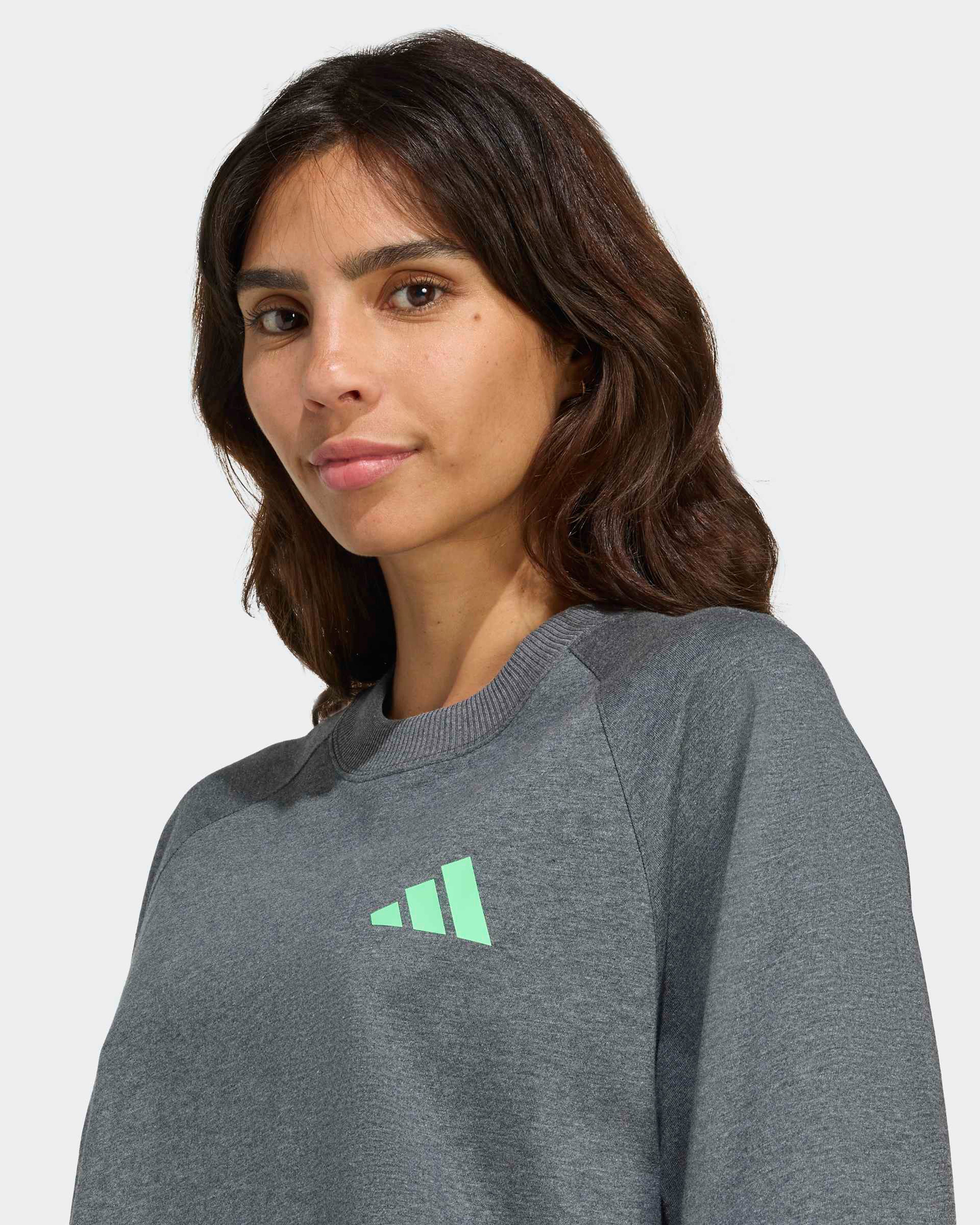 Womens Premium Sweat T-shirt Grey