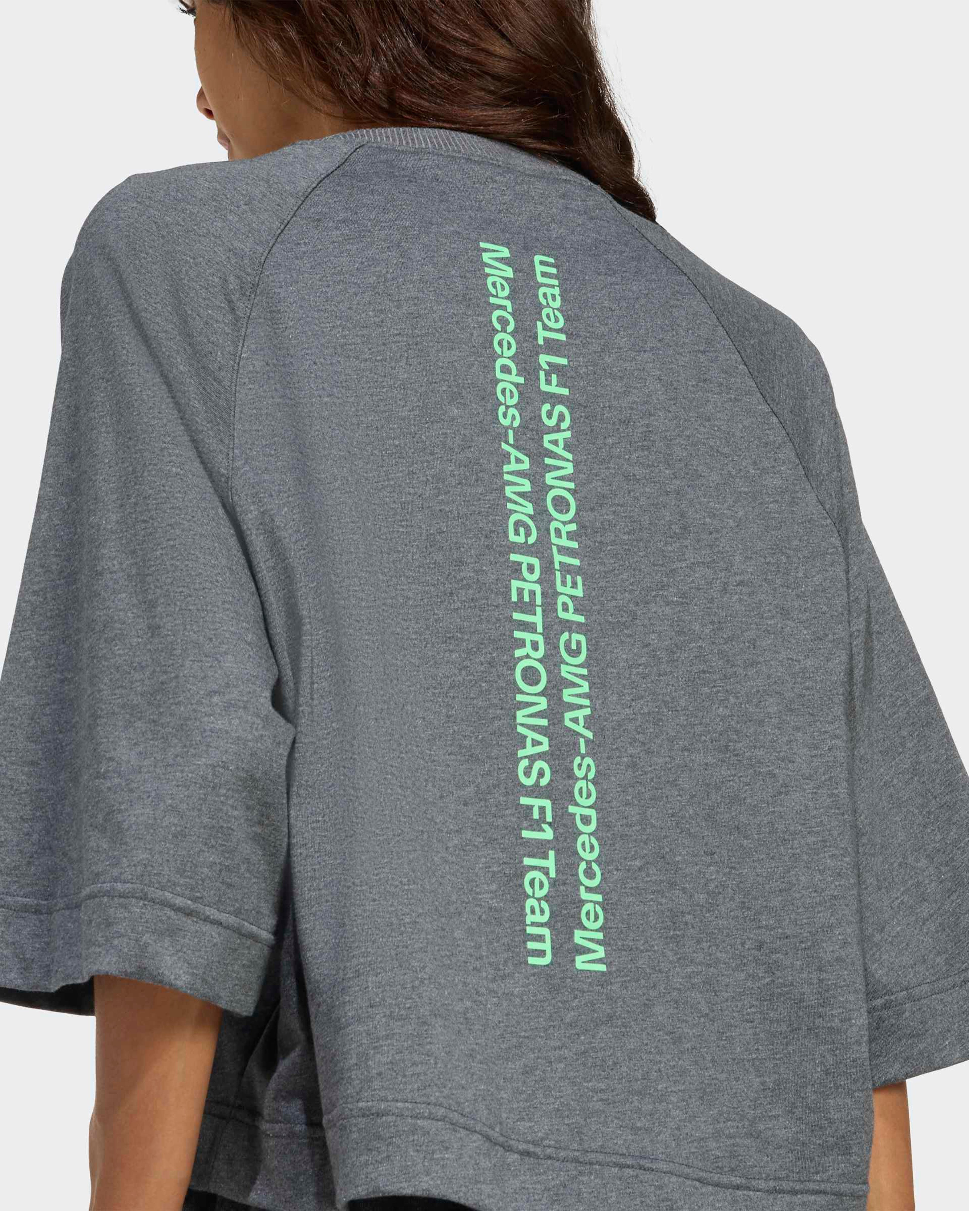 Womens Premium Sweat T-shirt Grey